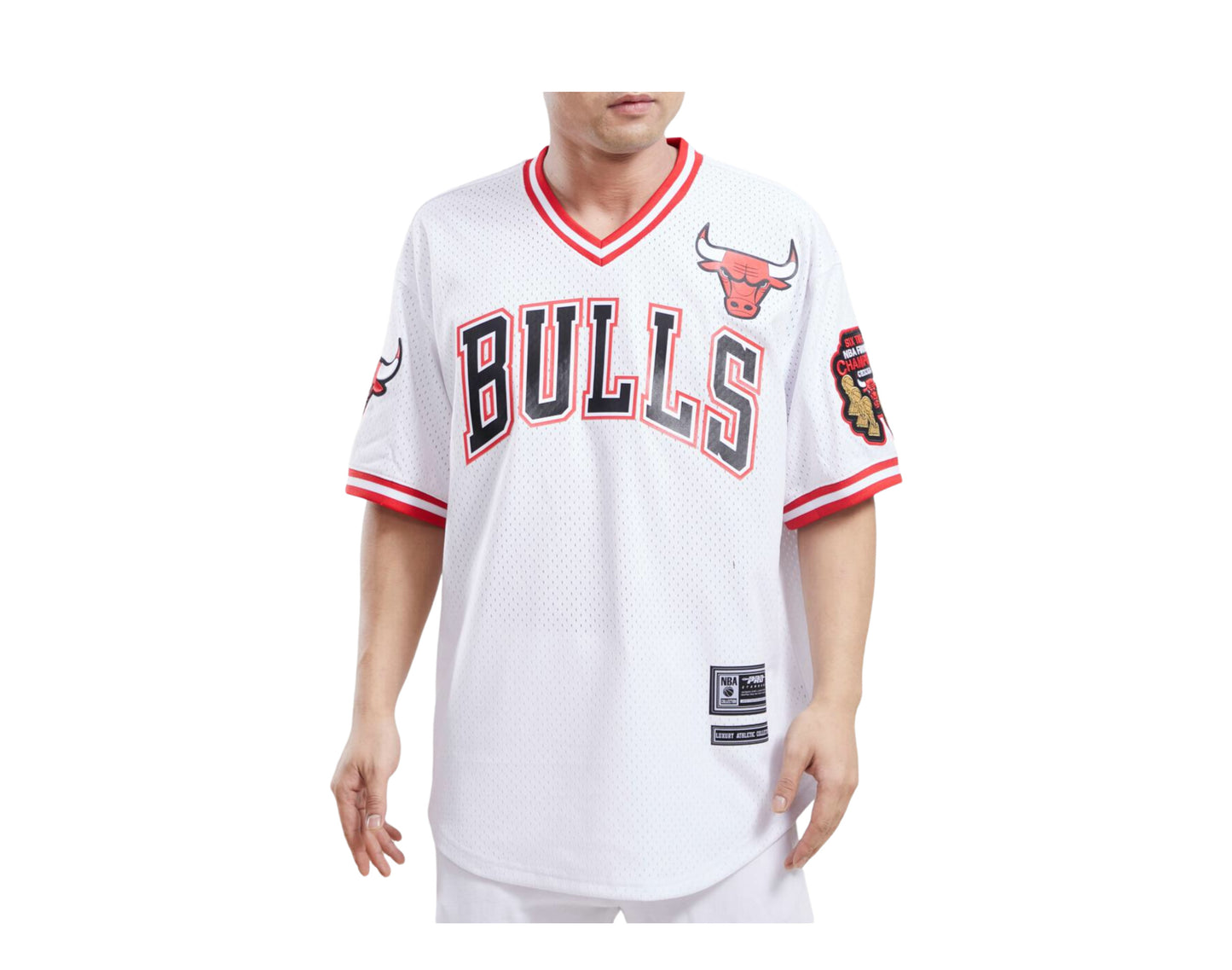 Pro Standard Chicago Bulls Logo Shirt Taupe