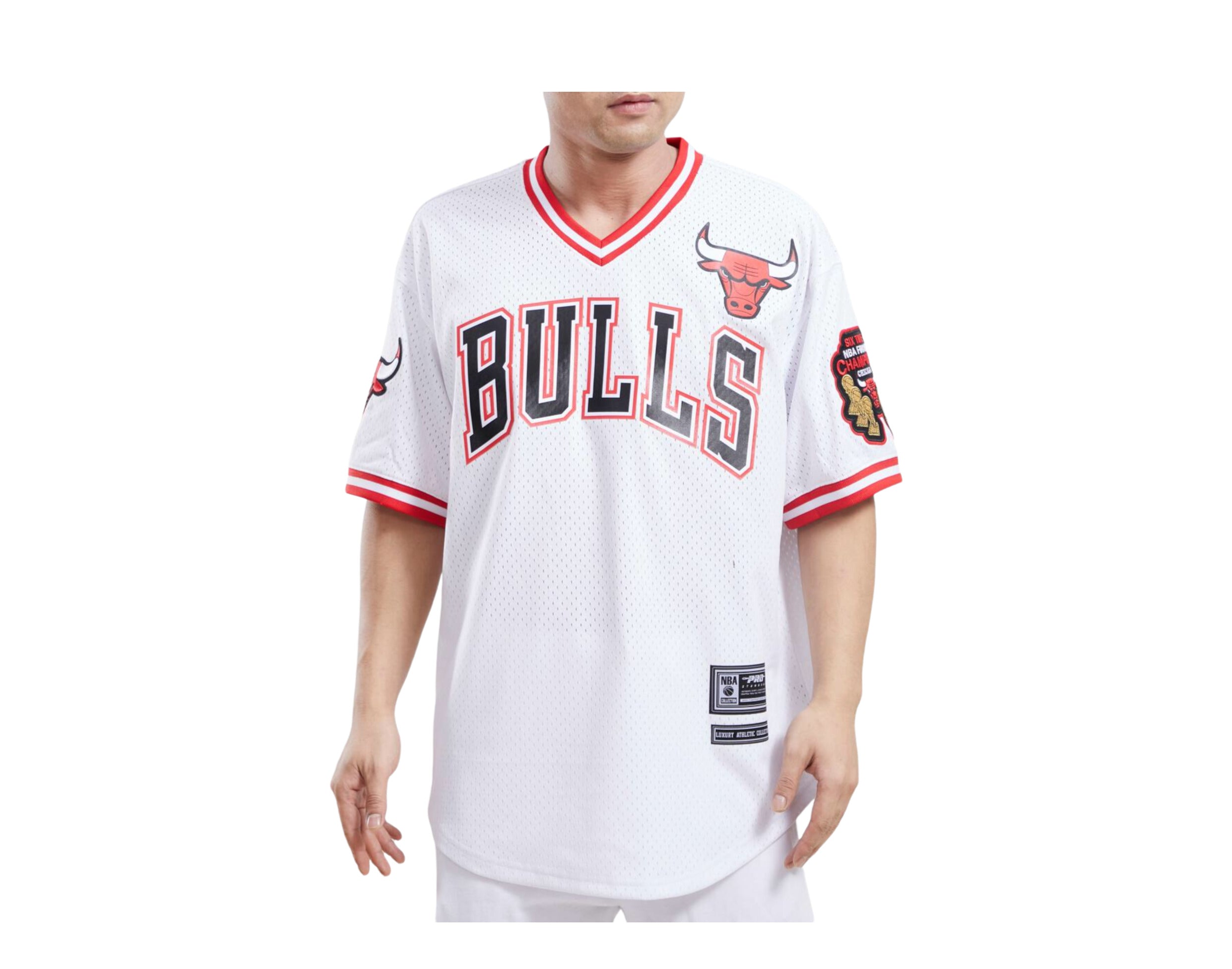 Pro Standard NBA Chicago Bulls Logo Pro Team Short Sleeve Mesh Shirt