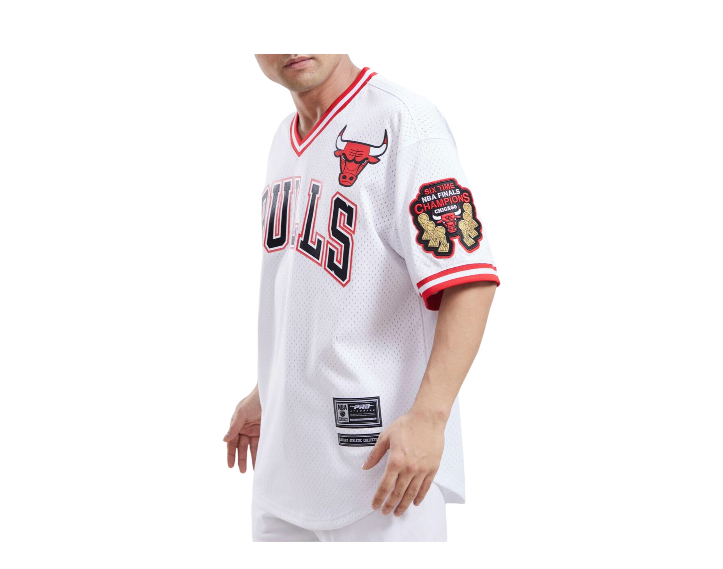 Pro Standard NBA Chicago Bulls Logo Pro Team Short Sleeve Mesh Shirt