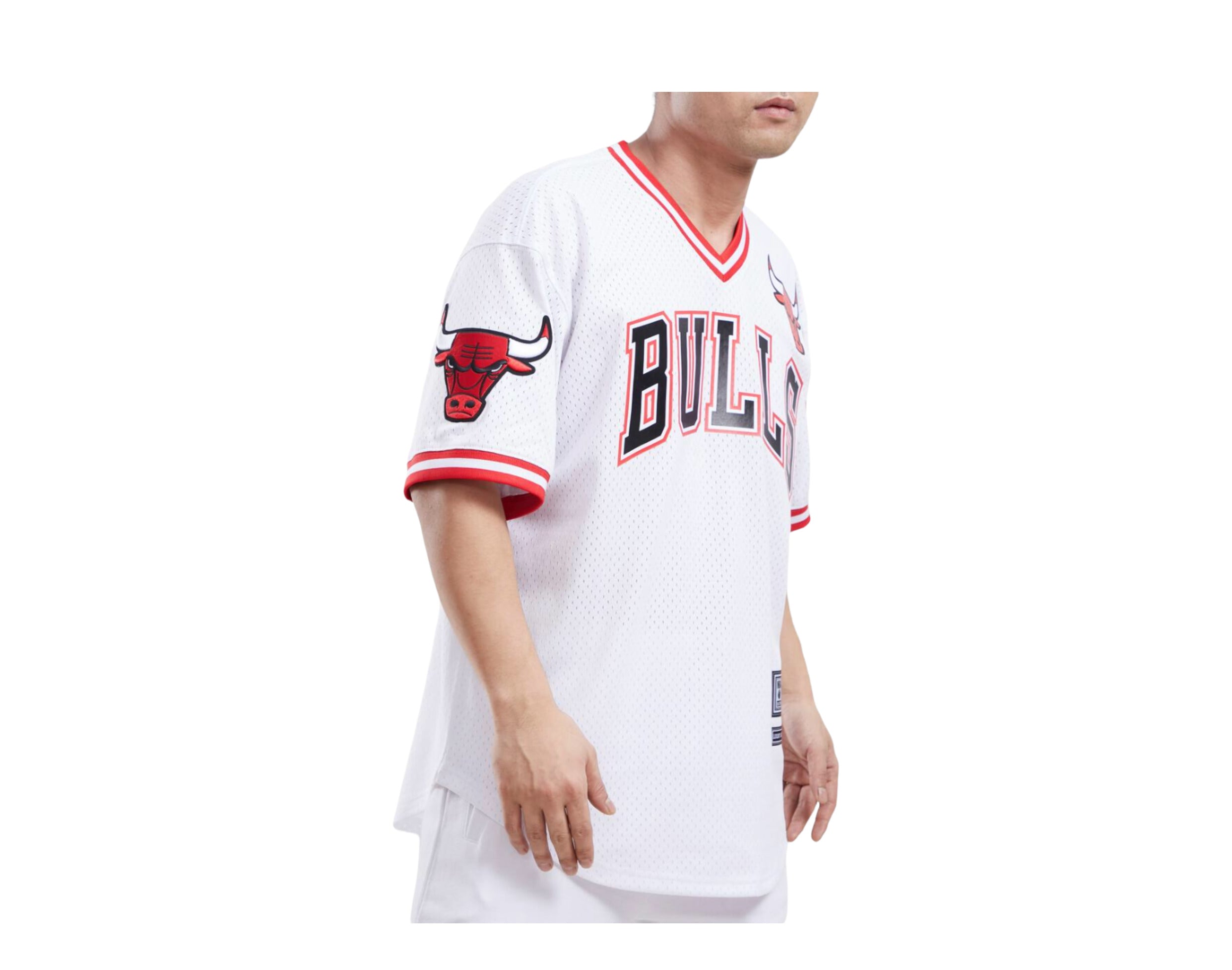 New Era Chicago Bulls NBA Team Logo Mesh Oversized T-Shirt