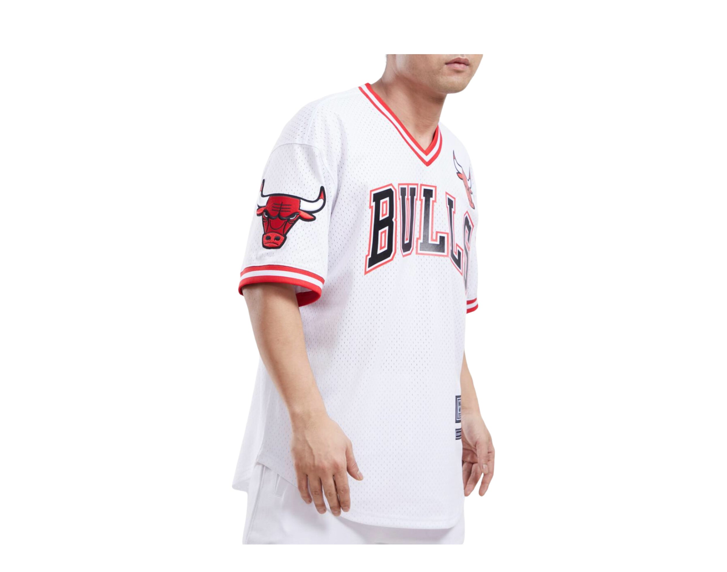 Pro Standard NBA Chicago Bulls Logo Pro Team Short Sleeve Mesh Shirt