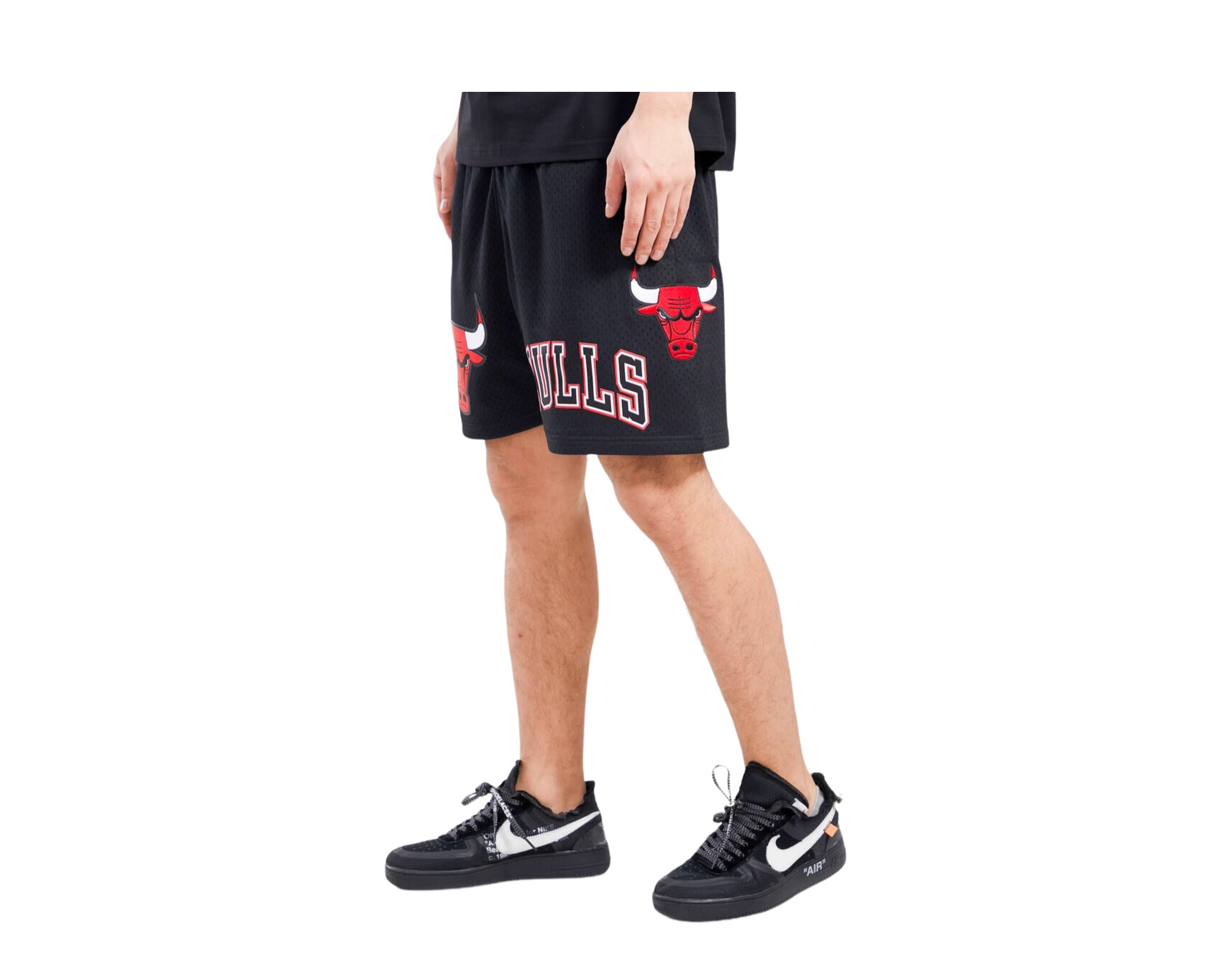 Pro Standard NBA Chicago Bulls Logo Pro Team Mesh Shorts