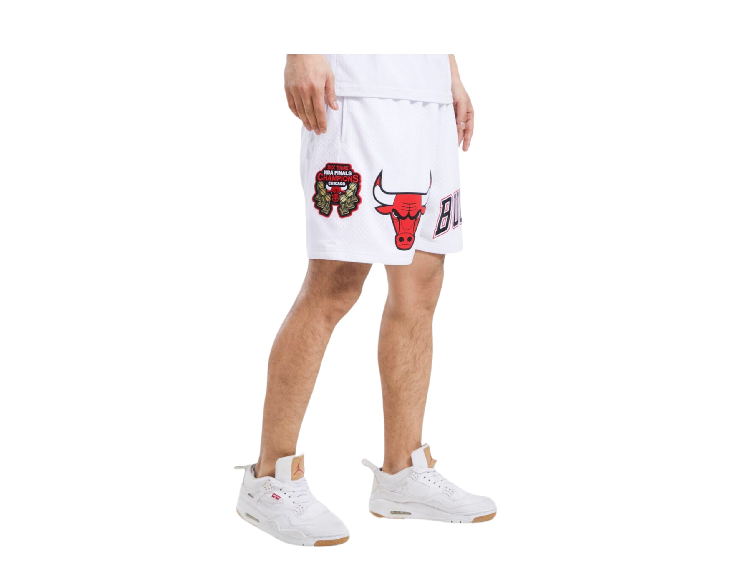 Pro Standard NBA Chicago Bulls Logo Pro Team Mesh Shorts