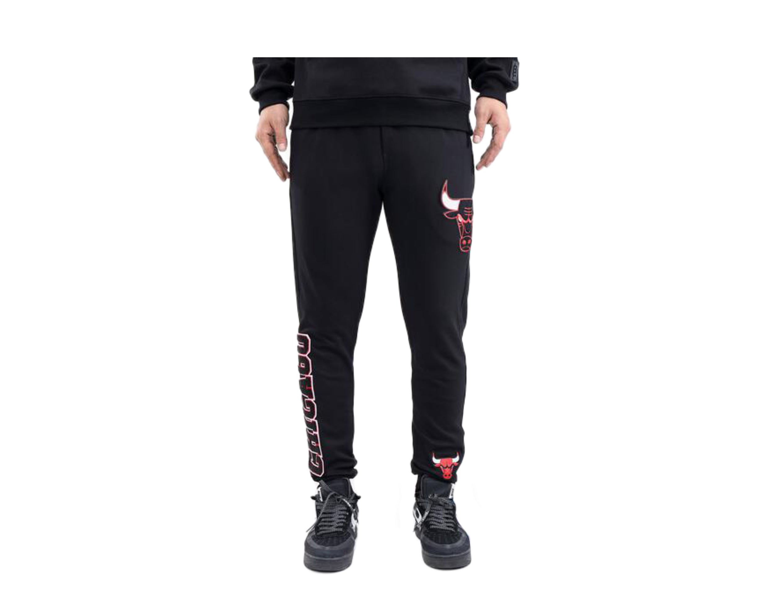 Pro Standard NBA Chicago Bulls Logo Blended Joggers Men's Pants