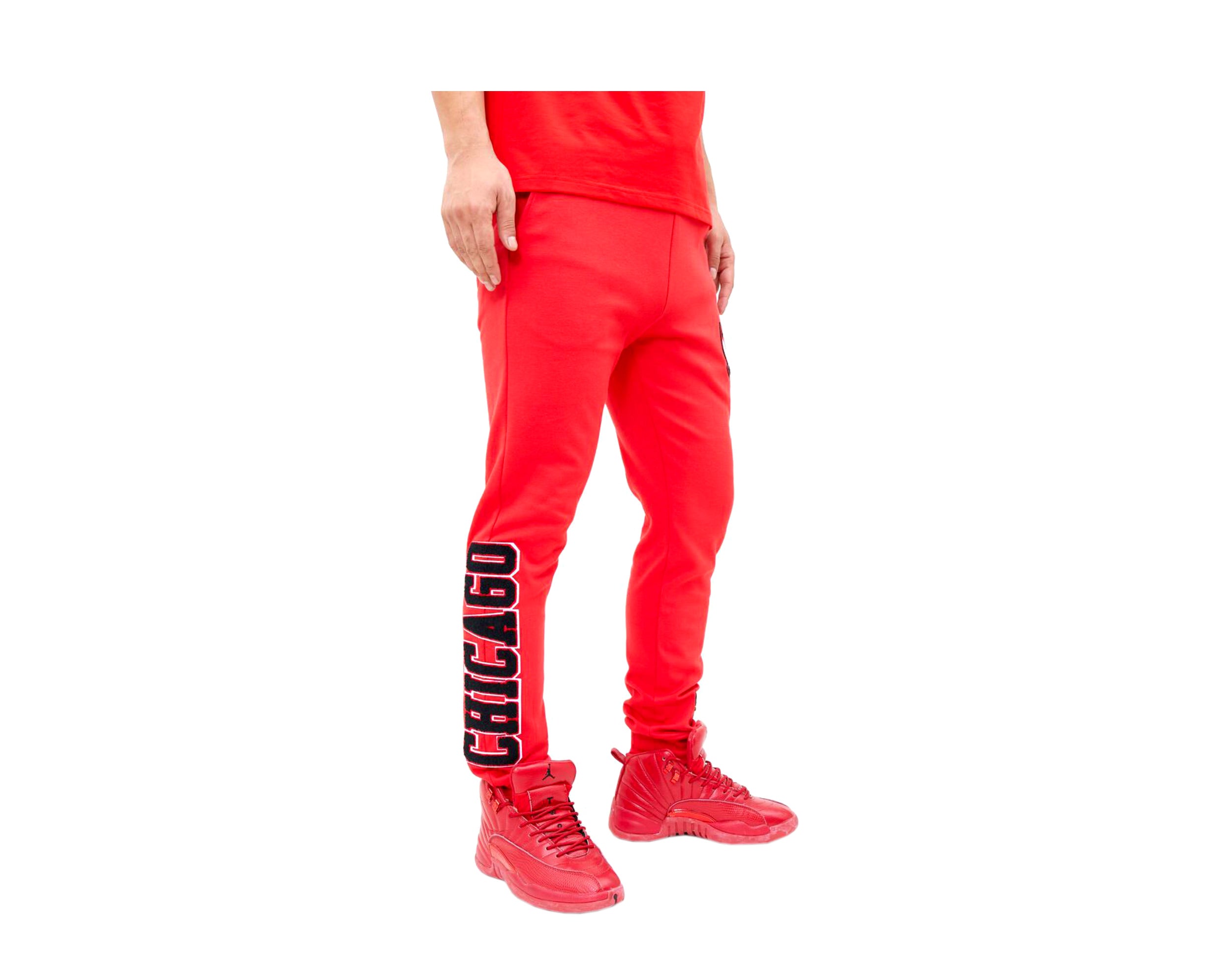 Pro Standard NBA Chicago Bulls Logo Blended Joggers Men's Pants