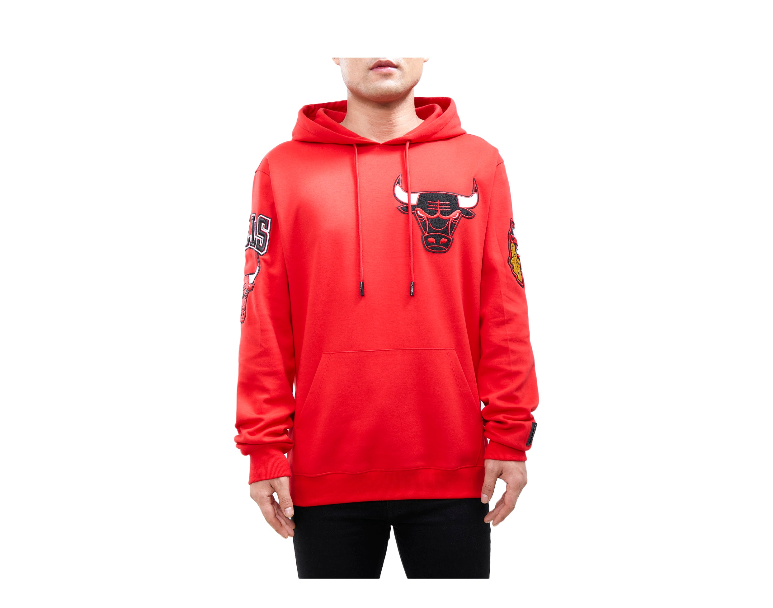 Pro Standard NBA Chicago Bulls Logo Blended P/O Men's Hoodie