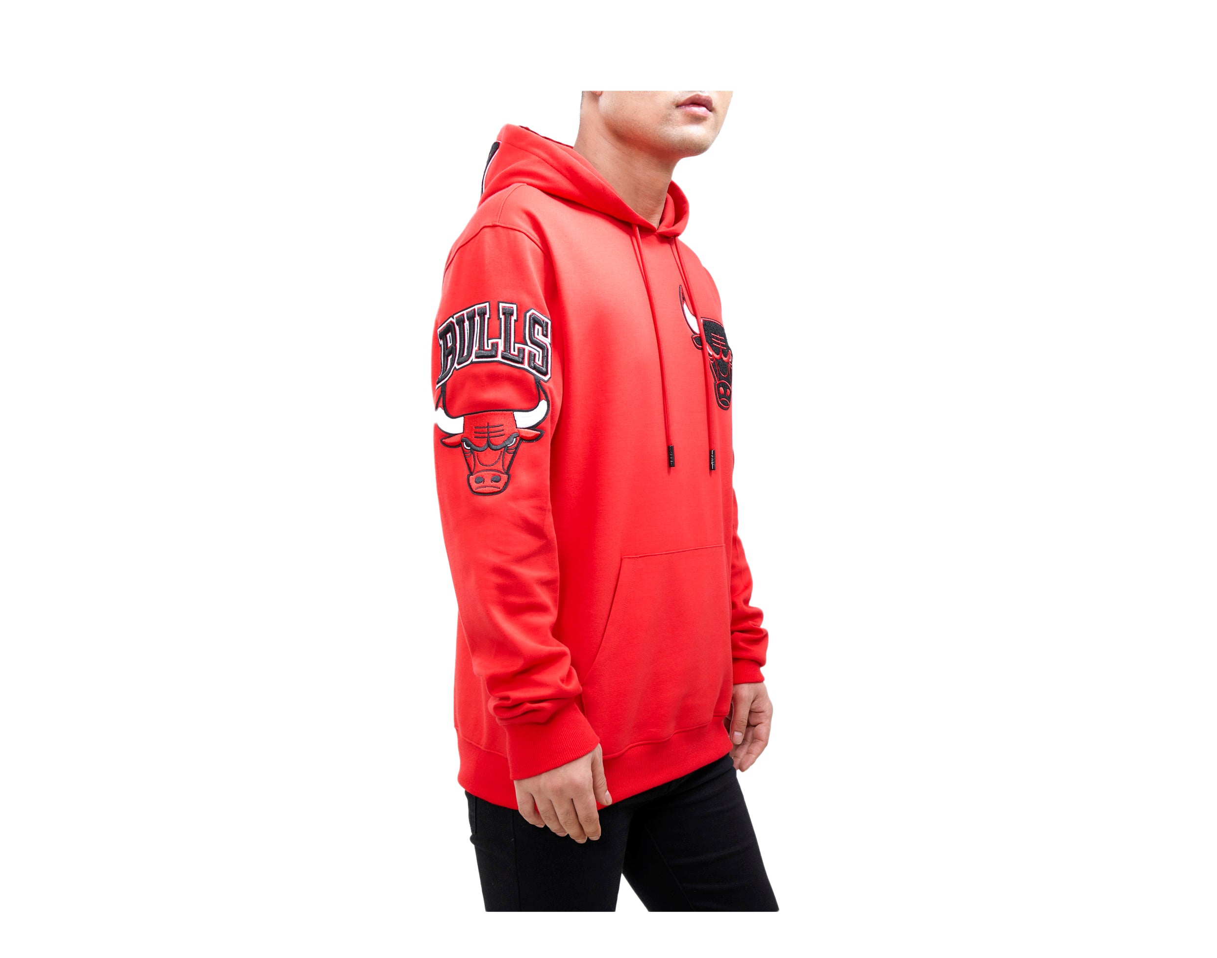 Pro Standard NBA Chicago Bulls Logo Blended P/O Men's Hoodie