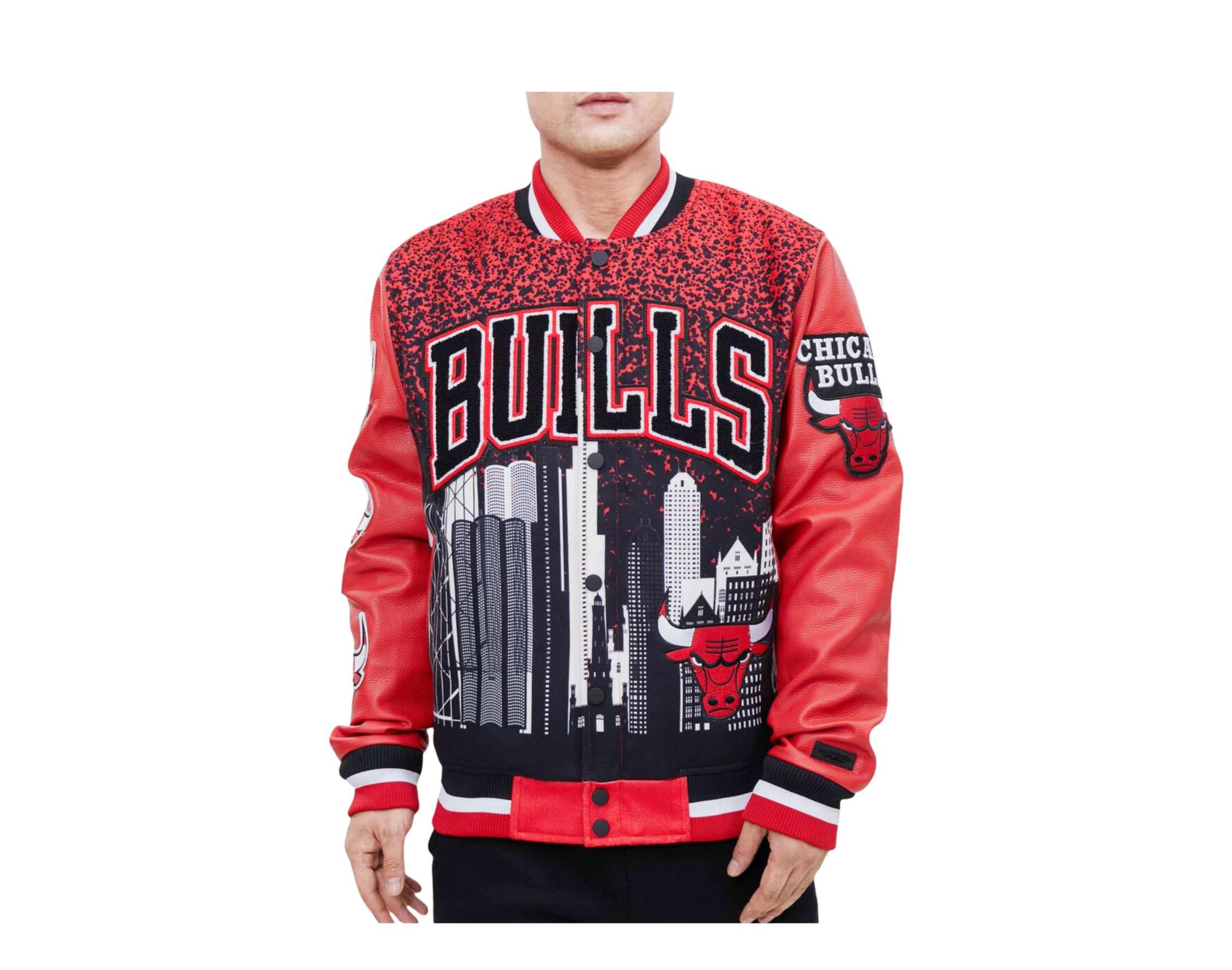 Pro Standard NBA Chicago Bulls Remix Varsity Jacket