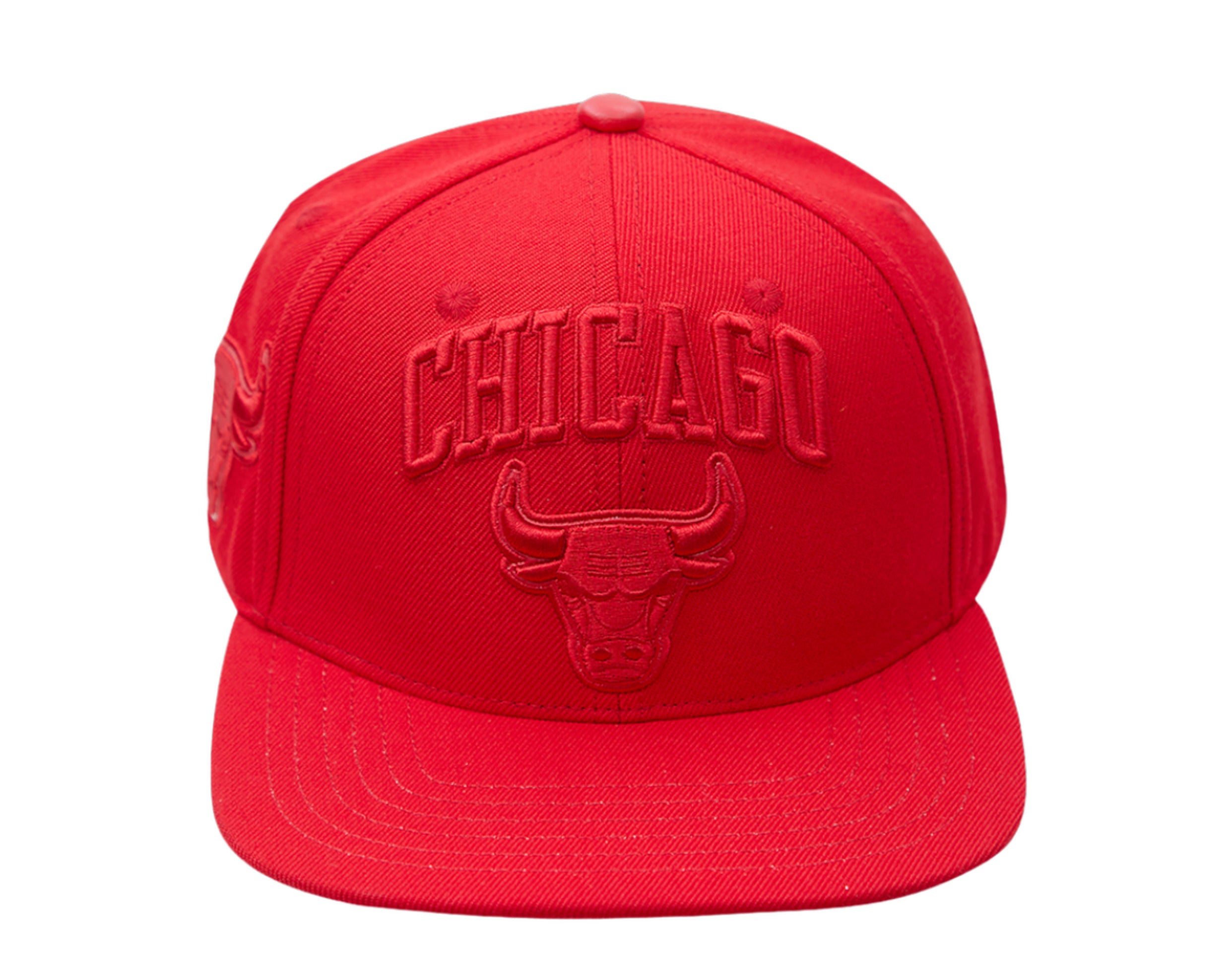 Pro Standard NBA Chicago Bulls Triple Red Snapback Hat