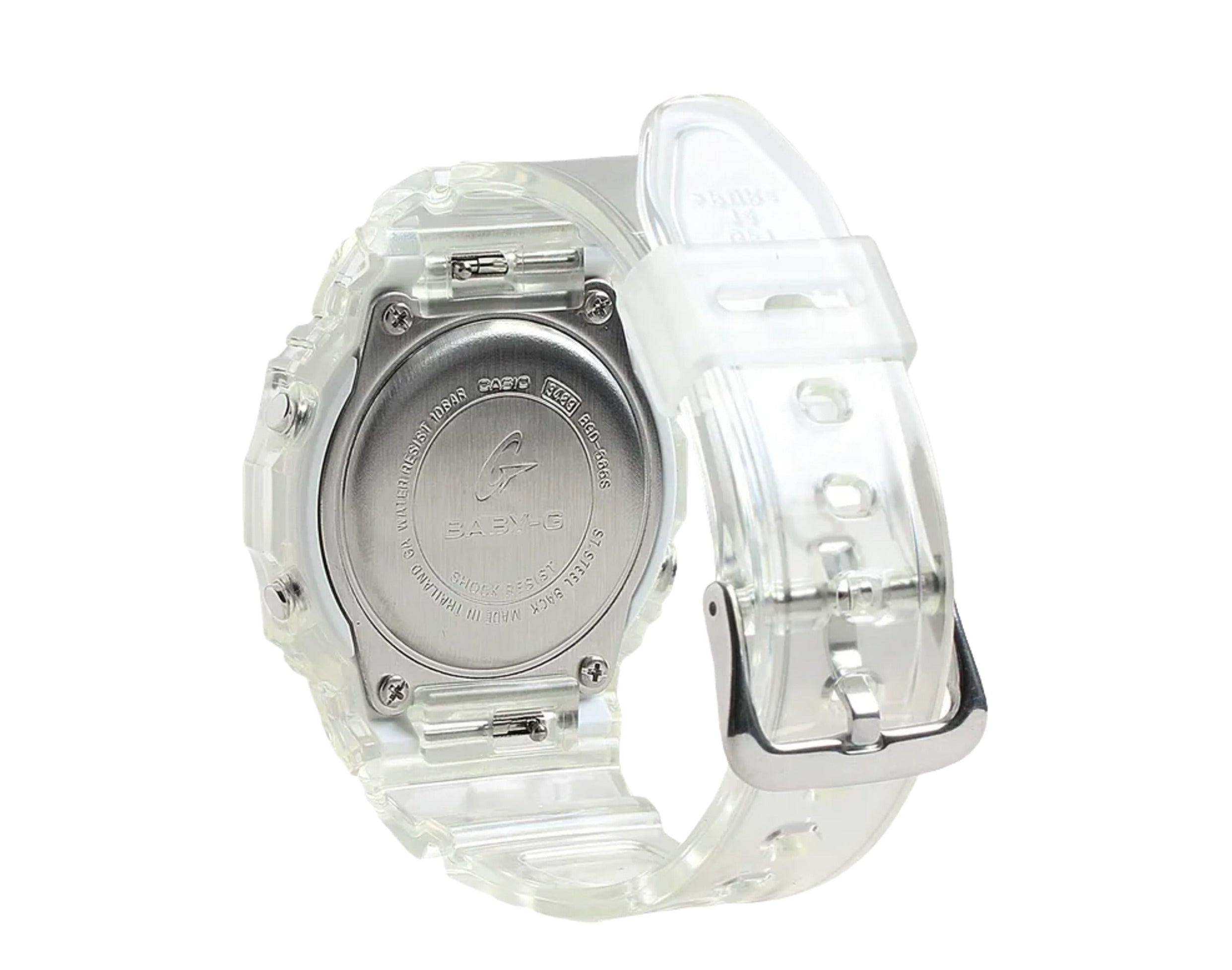 Casio G-Shock Baby-G BGD565S Semi-Transparent Shock Digital Resin Watch