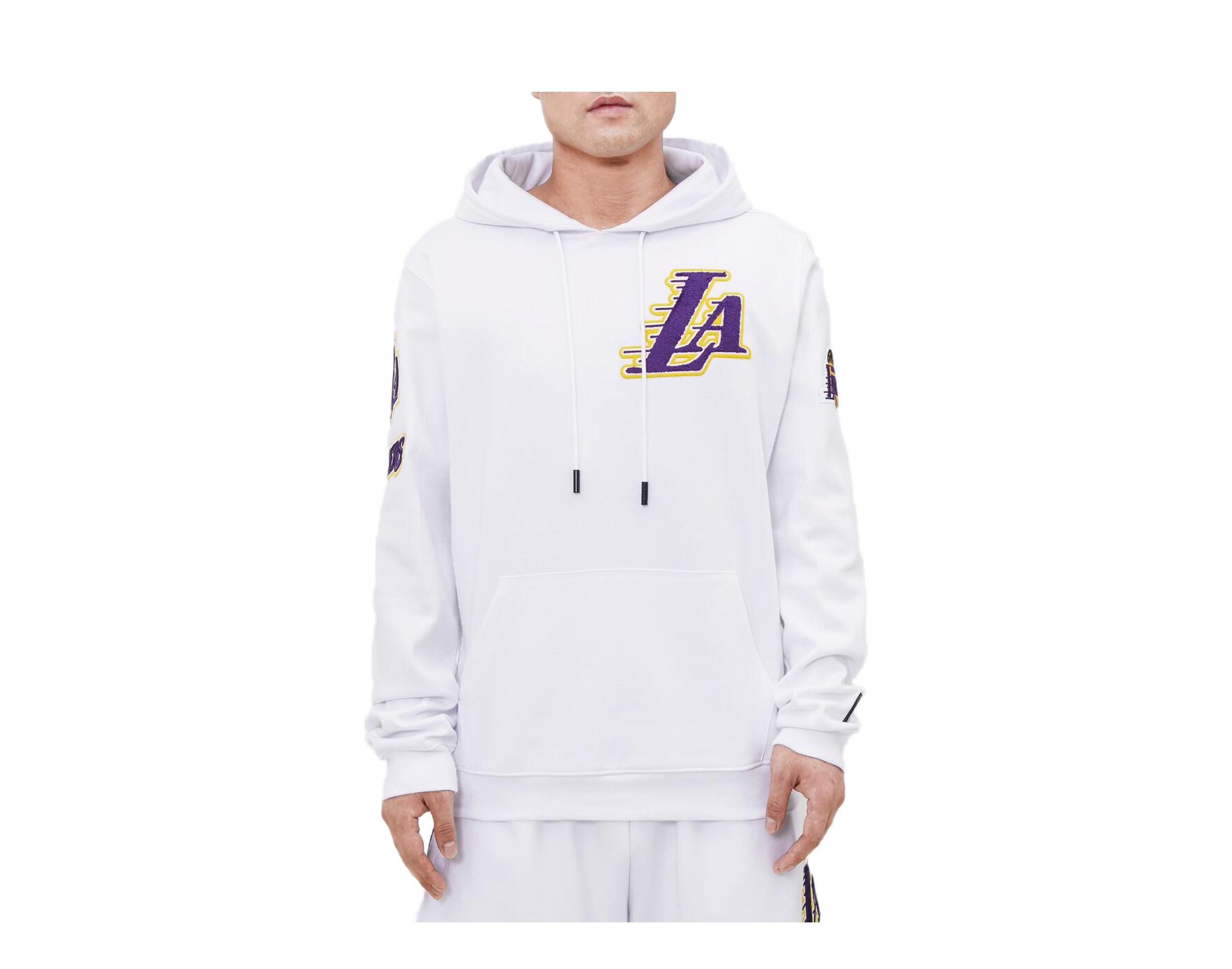 Pro Standard NBA Los Angeles Lakers Logo Blended P/O Men's Hoodie