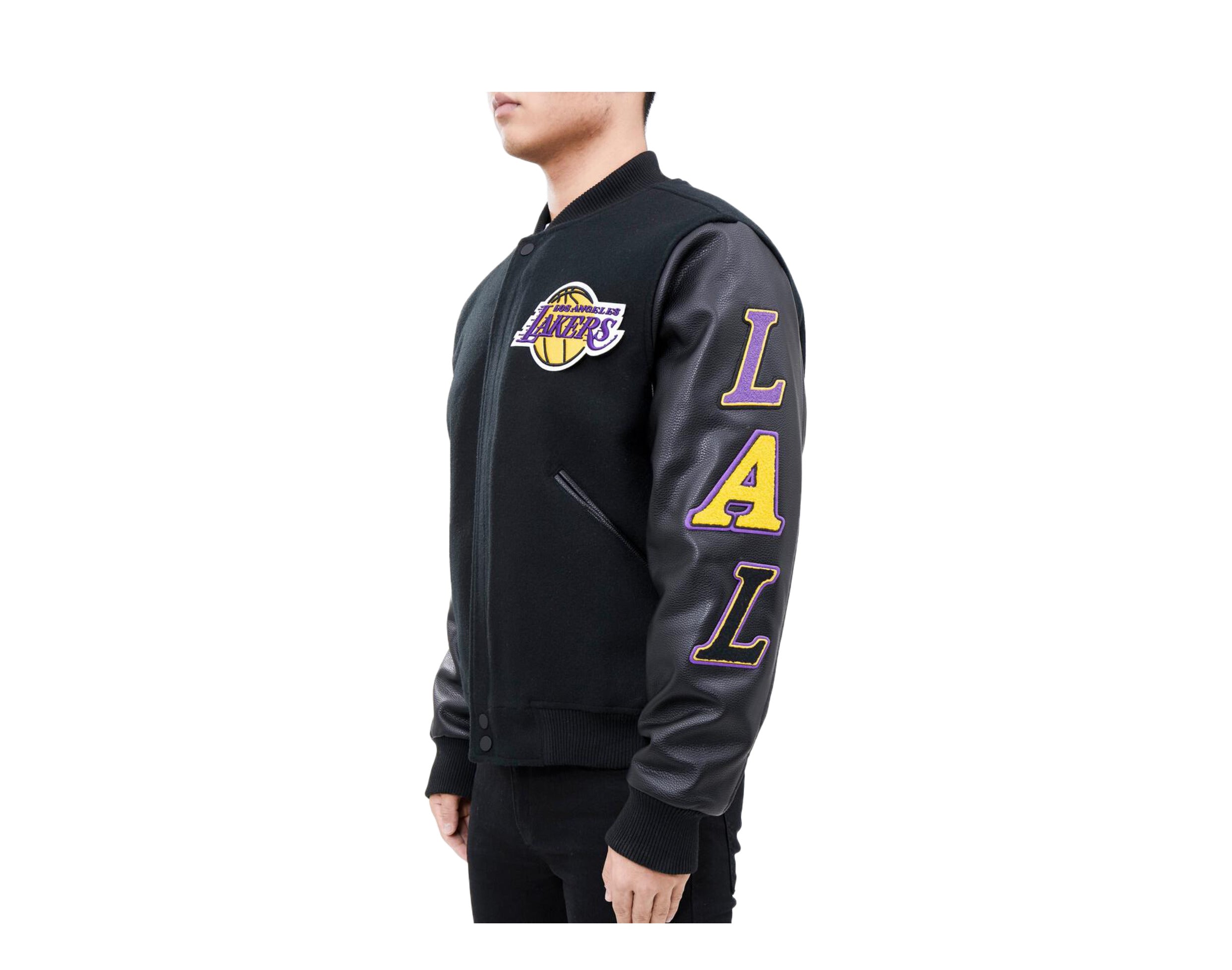 Maker of Jacket Clearance Sale Los Angeles Lakers NBA Varsity Size Men's XL