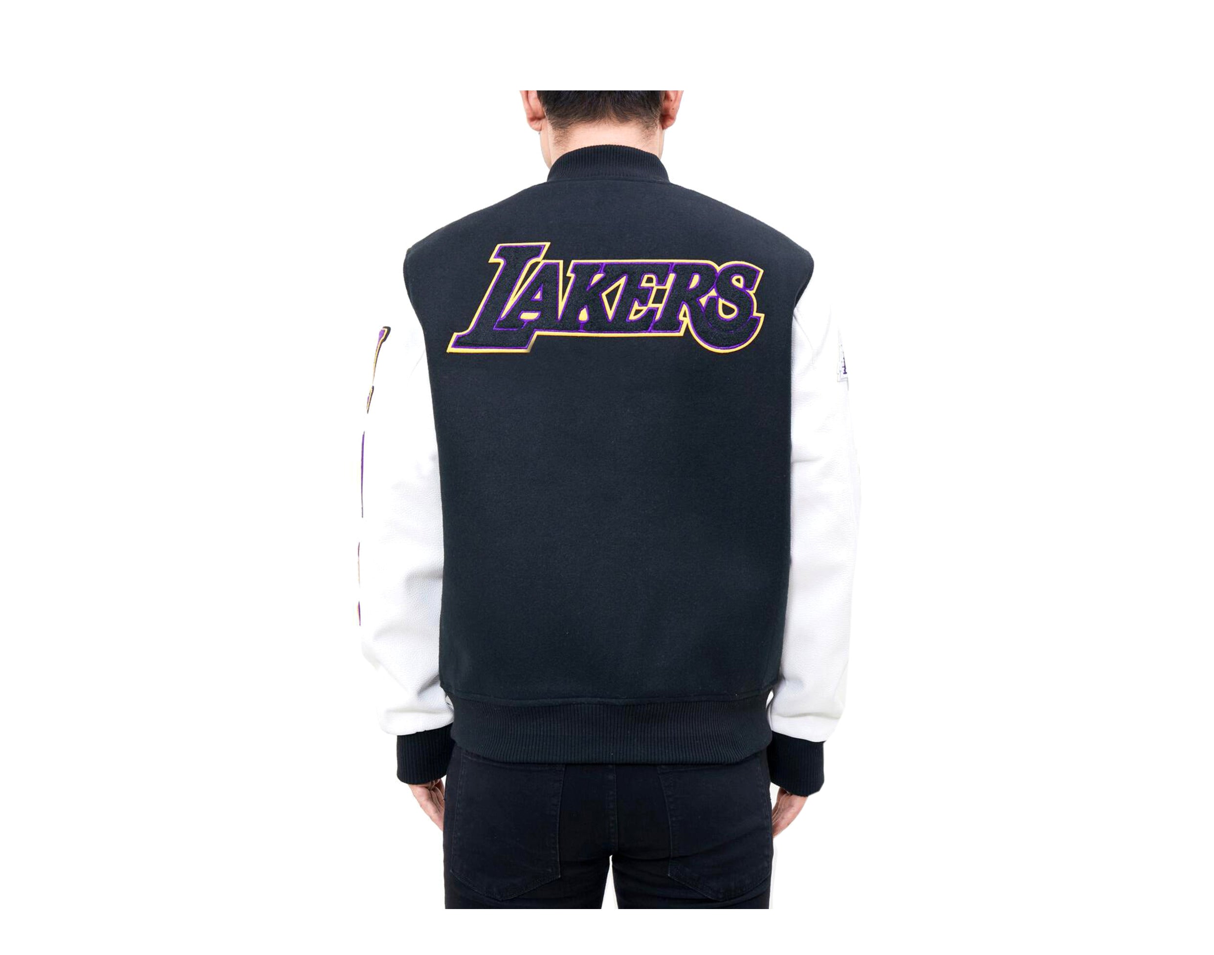 Pro Standard NBA Los Angeles Lakers Logo Blended Varsity Men's Jacket