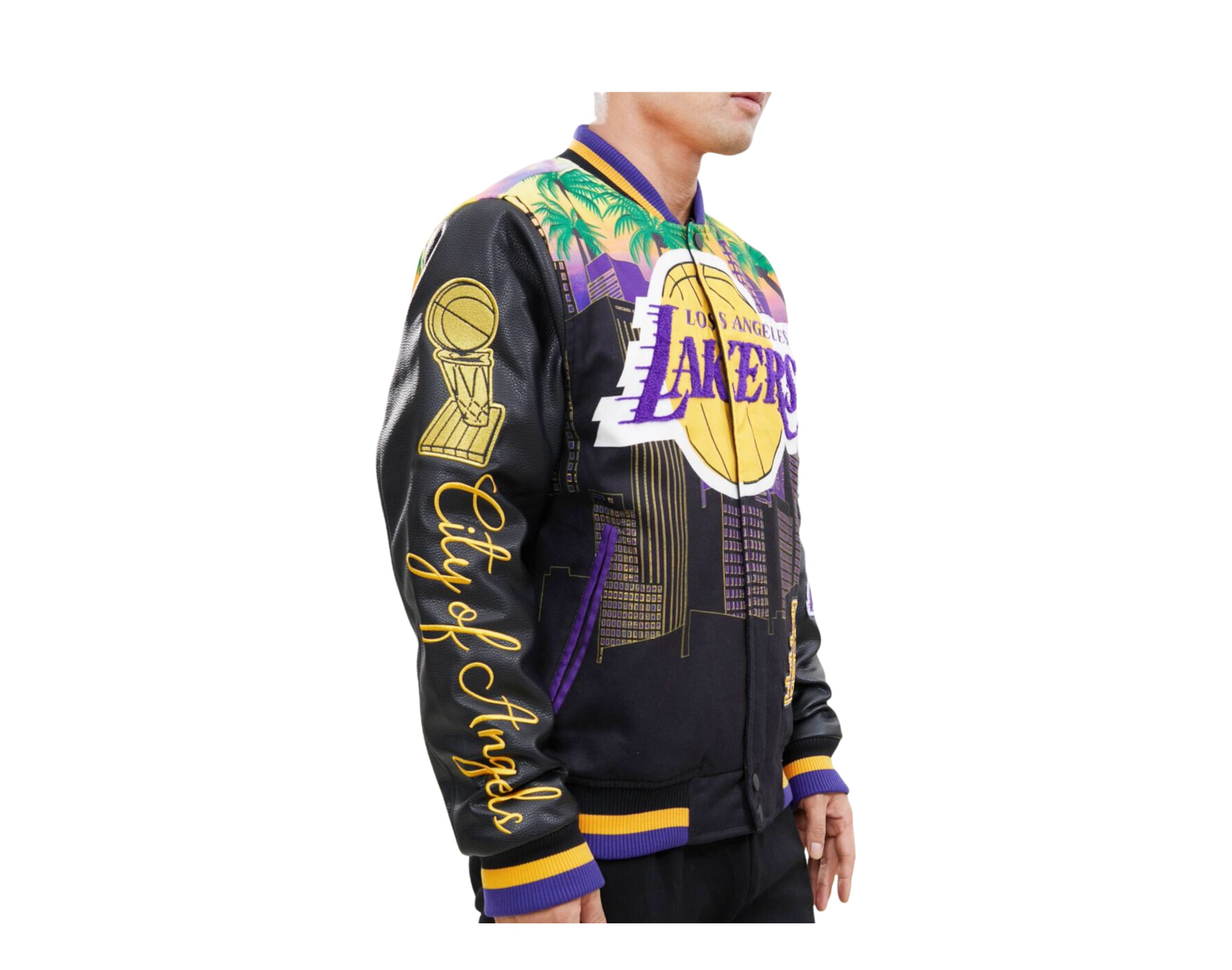 Pro Standard NBA Los Angeles Lakers Remix Varsity Jacket