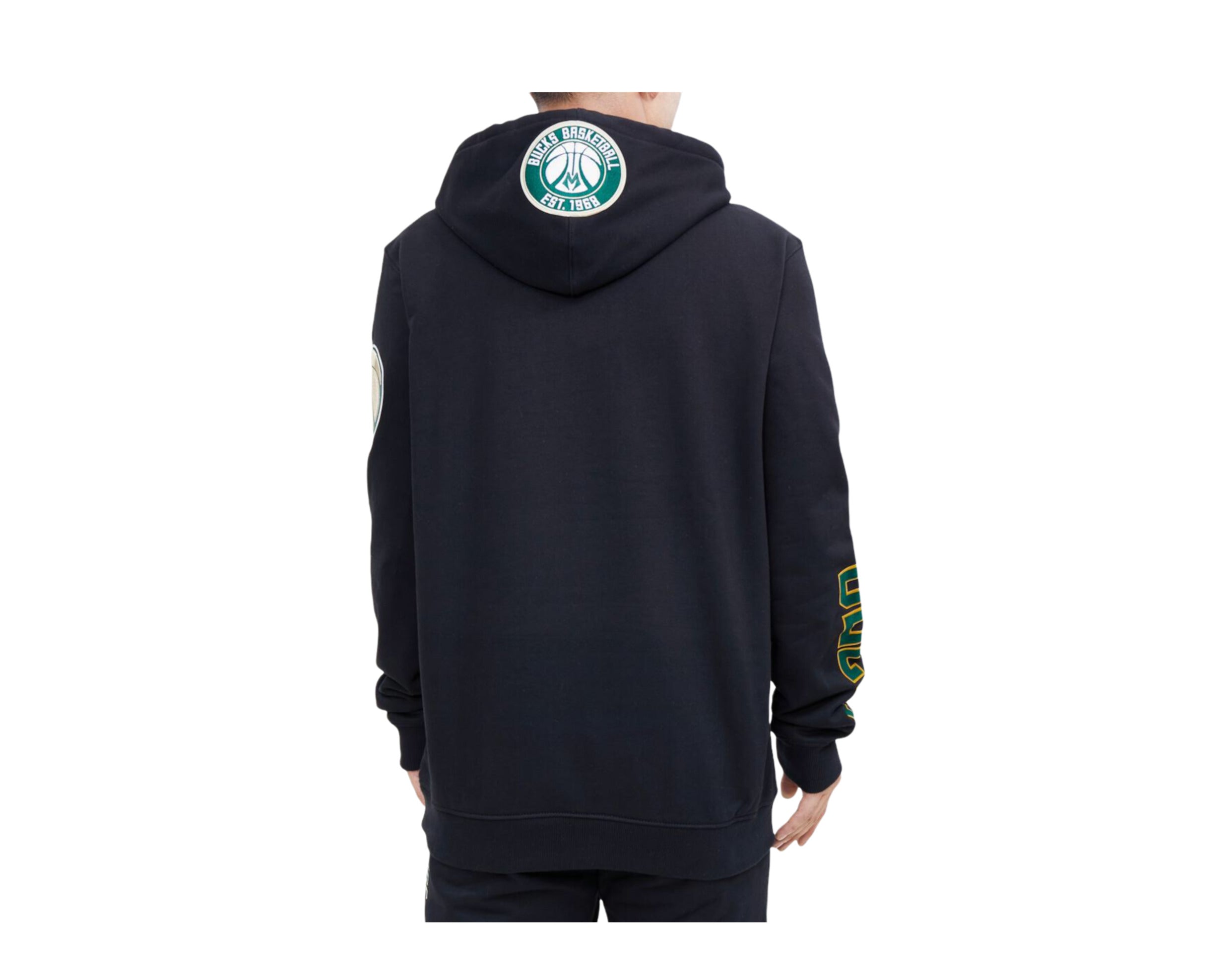 Pro Standard NBA Milwaukee Bucks Stacked Logo P/O Hoodie