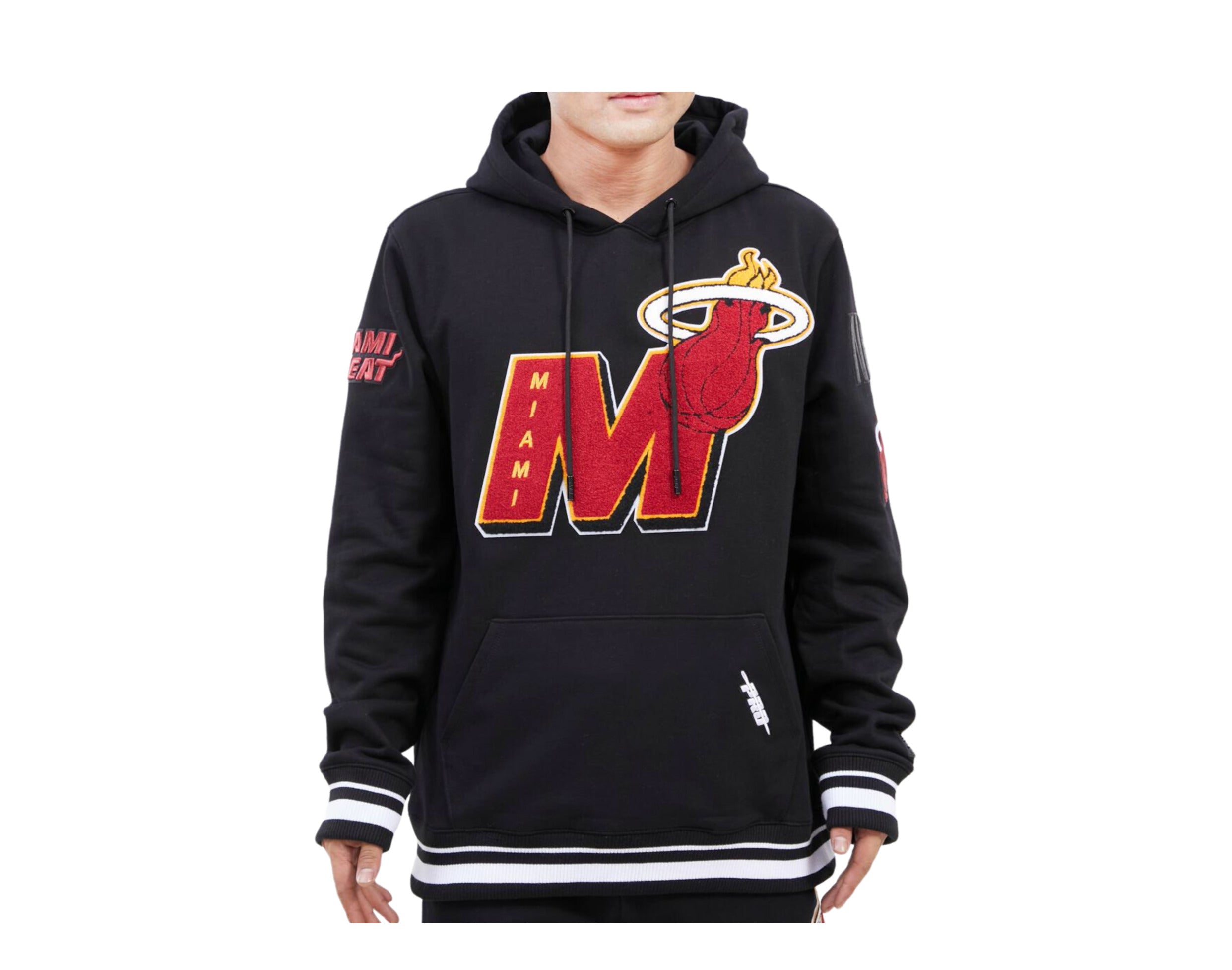 Pro Standard NBA Miami Heat Mash Up Logo P/O Men's Hoodie