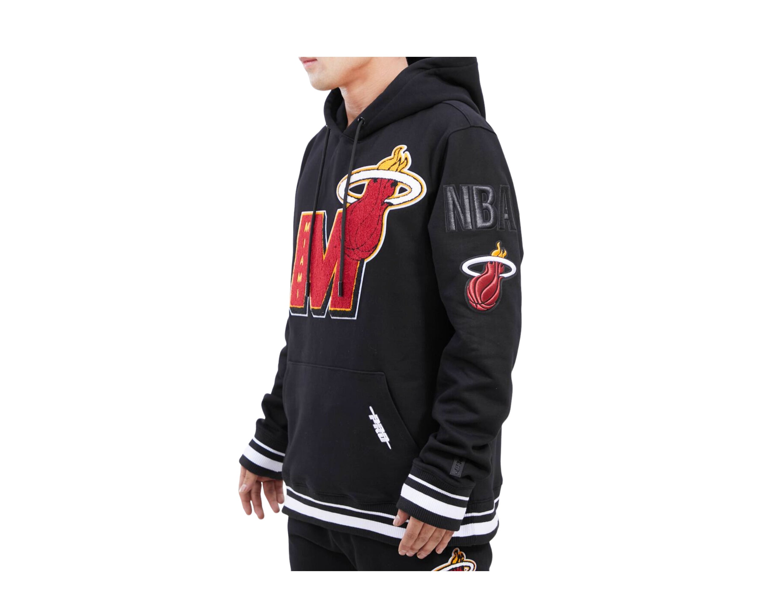 Pro Standard NBA Miami Heat Mash Up Logo P/O Men's Hoodie