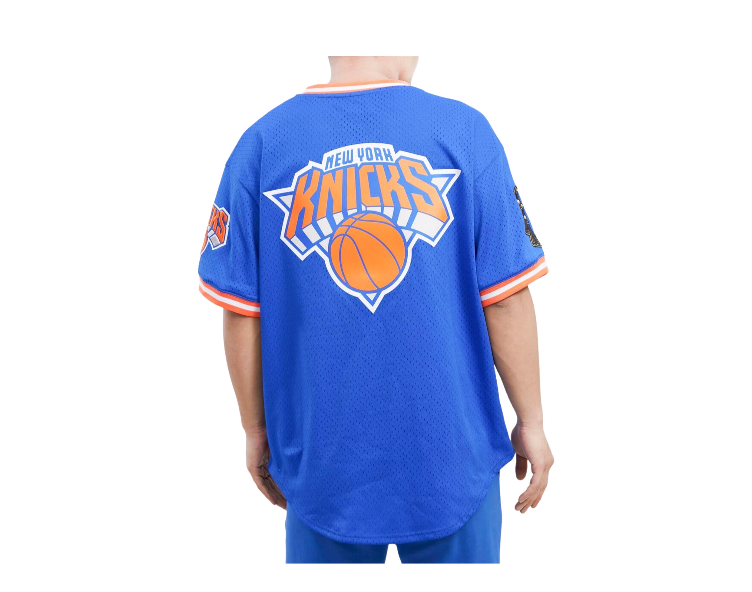 Pro Standard NBA New York Knicks Logo Pro Team Short Sleeve Mesh Shirt