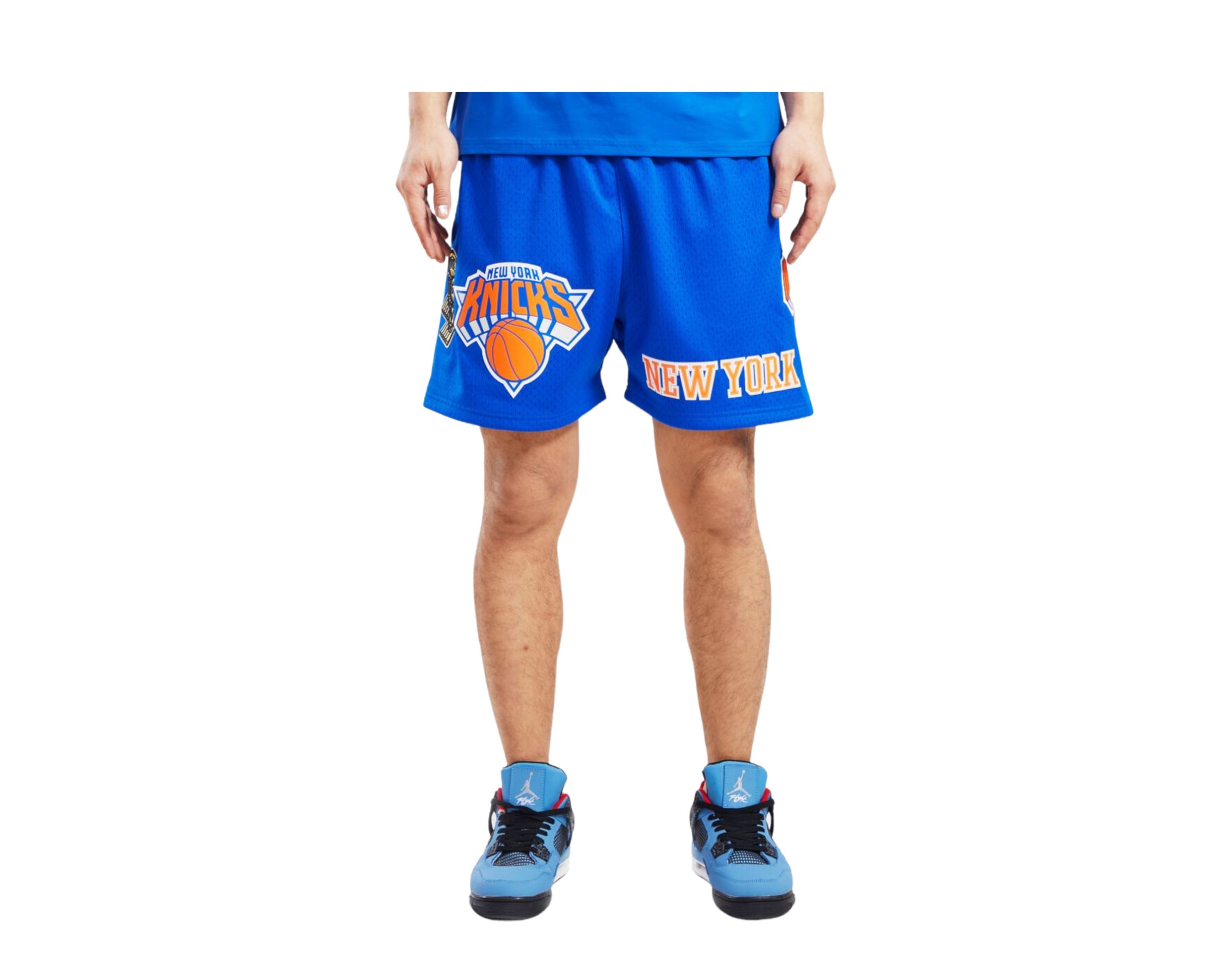 Pro Standard NBA New York Knicks Logo Pro Team Mesh Shorts