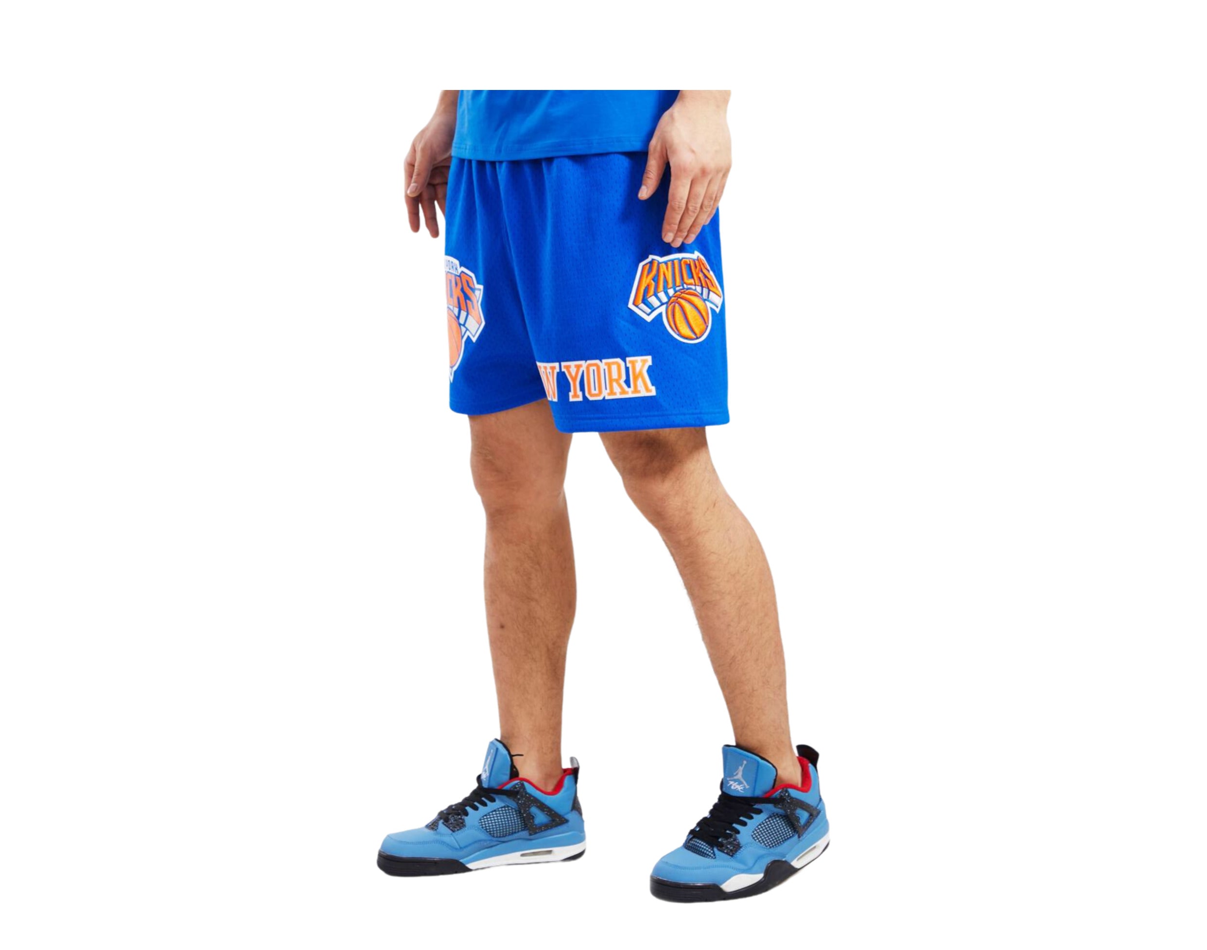 Pro Standard NBA New York Knicks Logo Pro Team Mesh Shorts