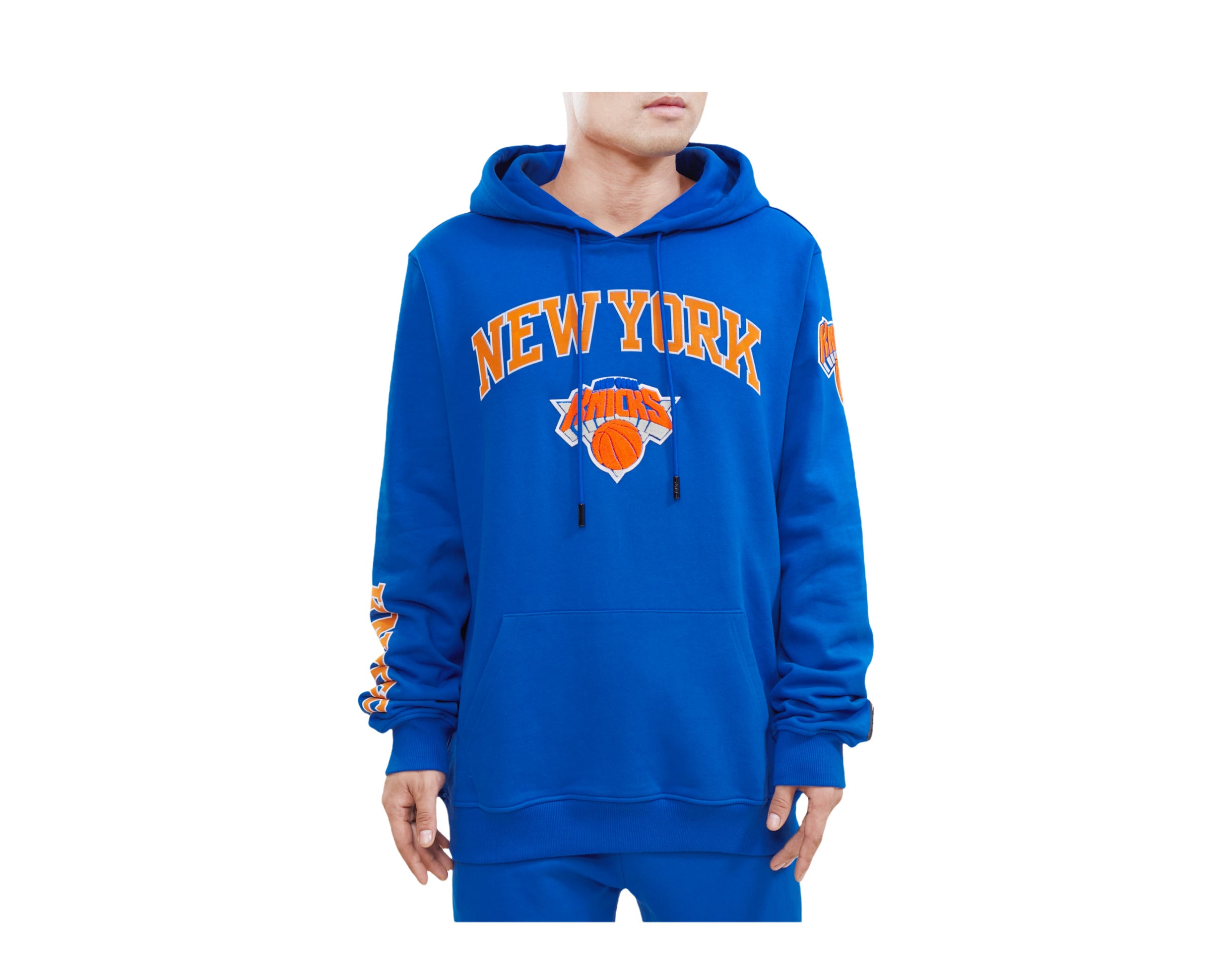 Pro Standard NBA New York Knicks Stacked Logo P/O Hoodie