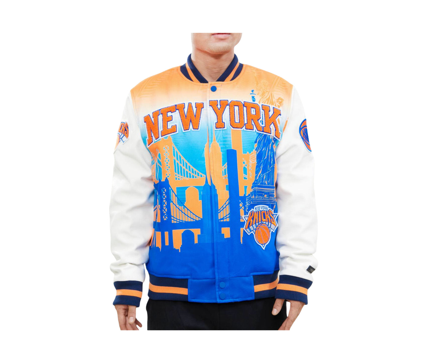 Pro Standard NBA New York Knicks Remix Varsity Jacket