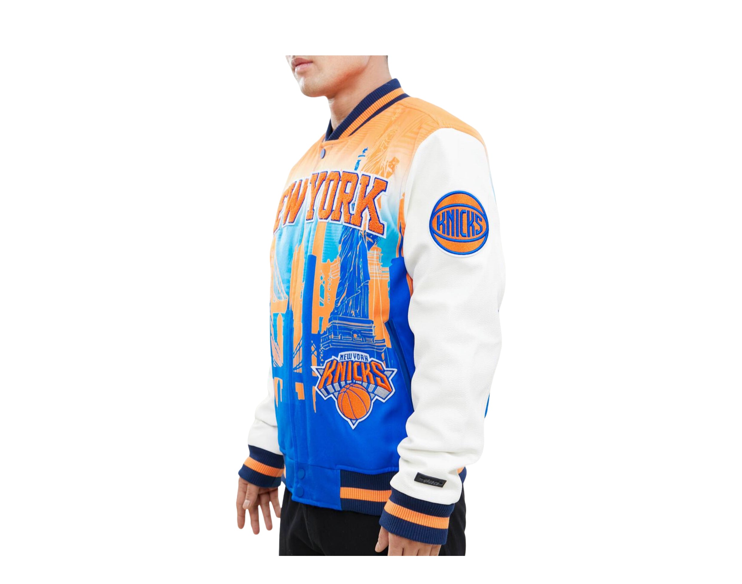 Pro Standard NBA New York Knicks Remix Varsity Jacket