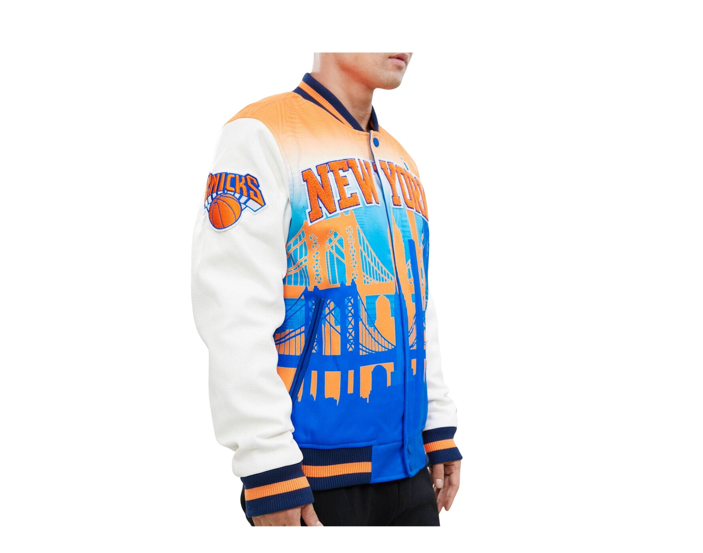 Pro Standard NBA New York Knicks Remix Varsity Jacket