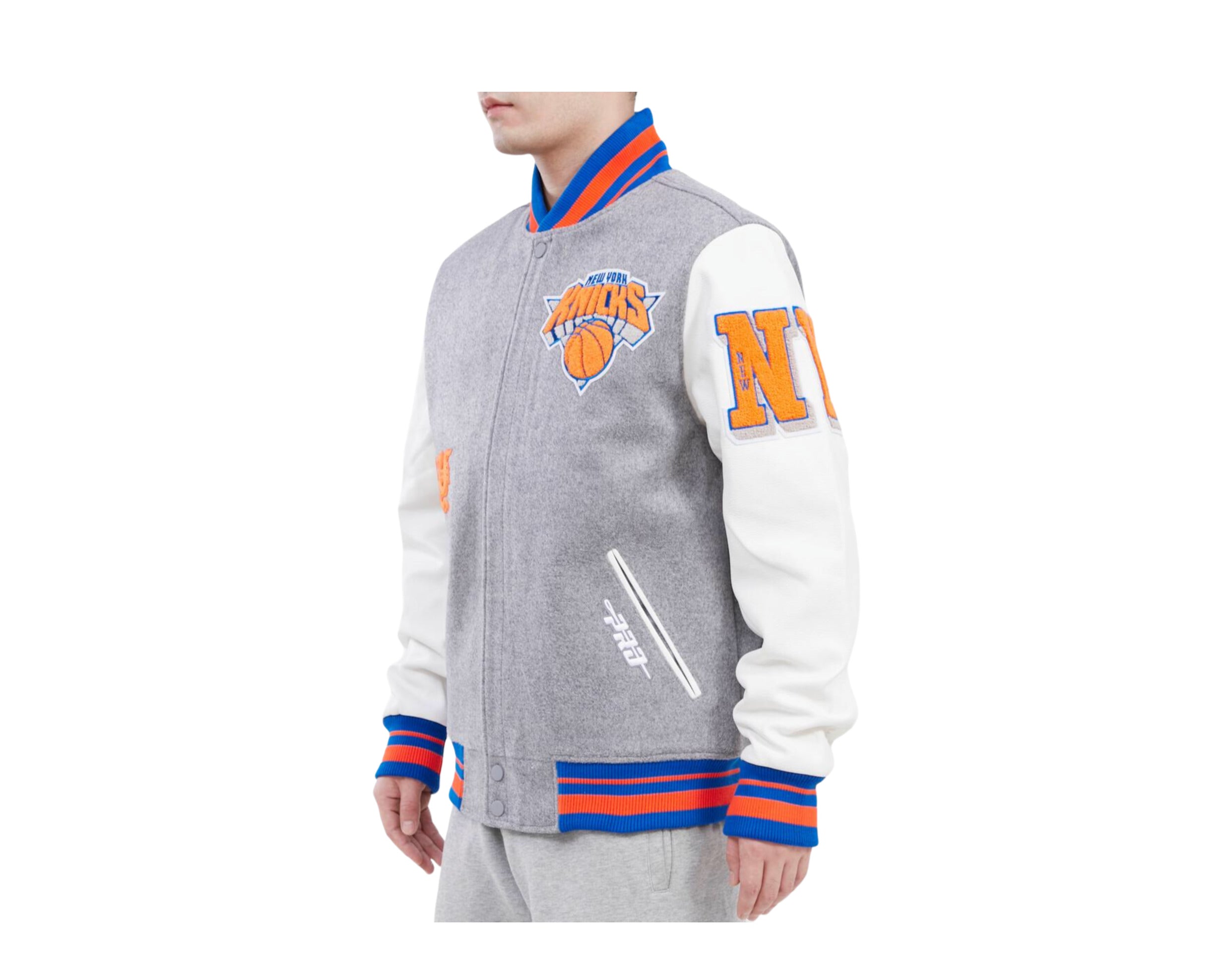 Pro Standard NBA New York Knicks Old English Varsity Men's Jacket