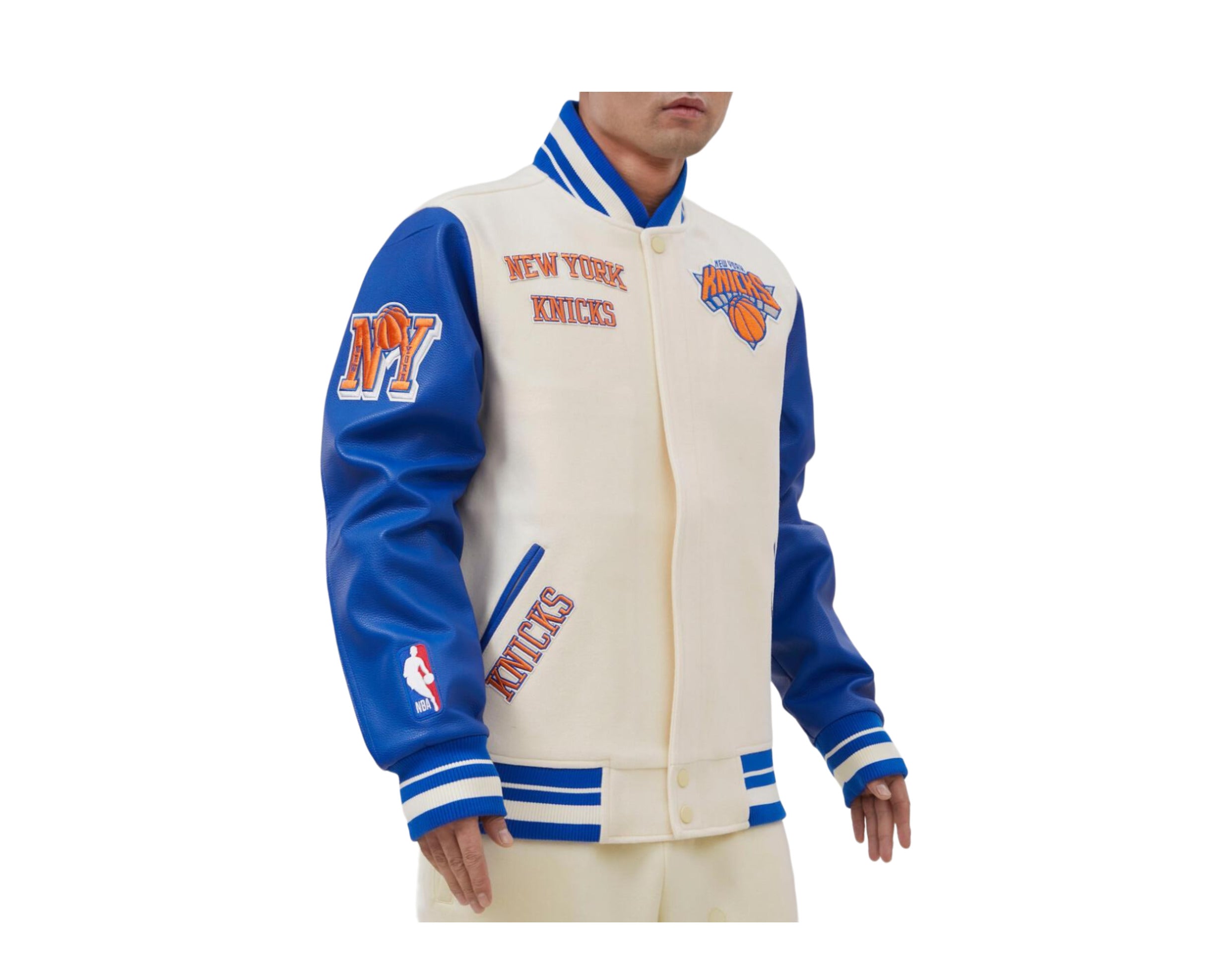 Pro Standard NBA New York Knicks Home Town Varsity Men's Jacket S