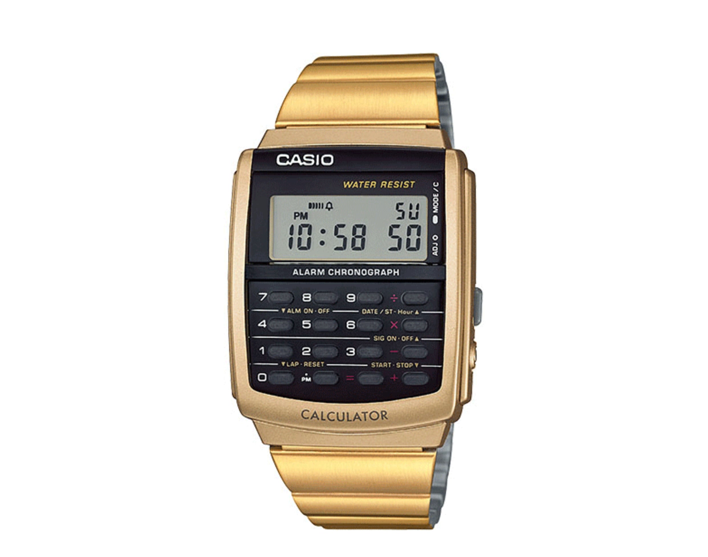 Casio CA506G Classic Digital Calculator Men's Watch