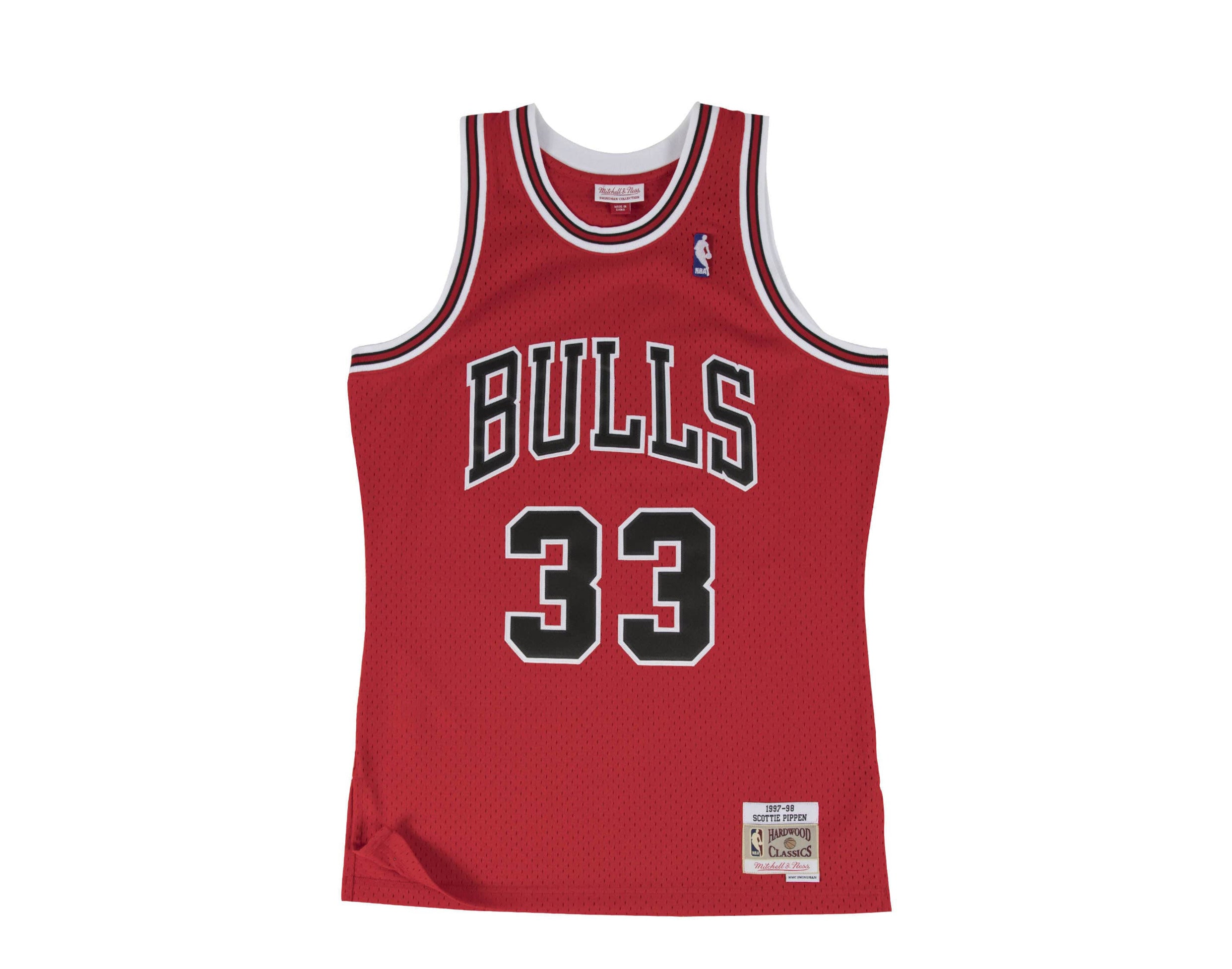 Mitchell & Ness Swingman Chicago Bulls Road 1997-98 Scottie Pippen Jersey