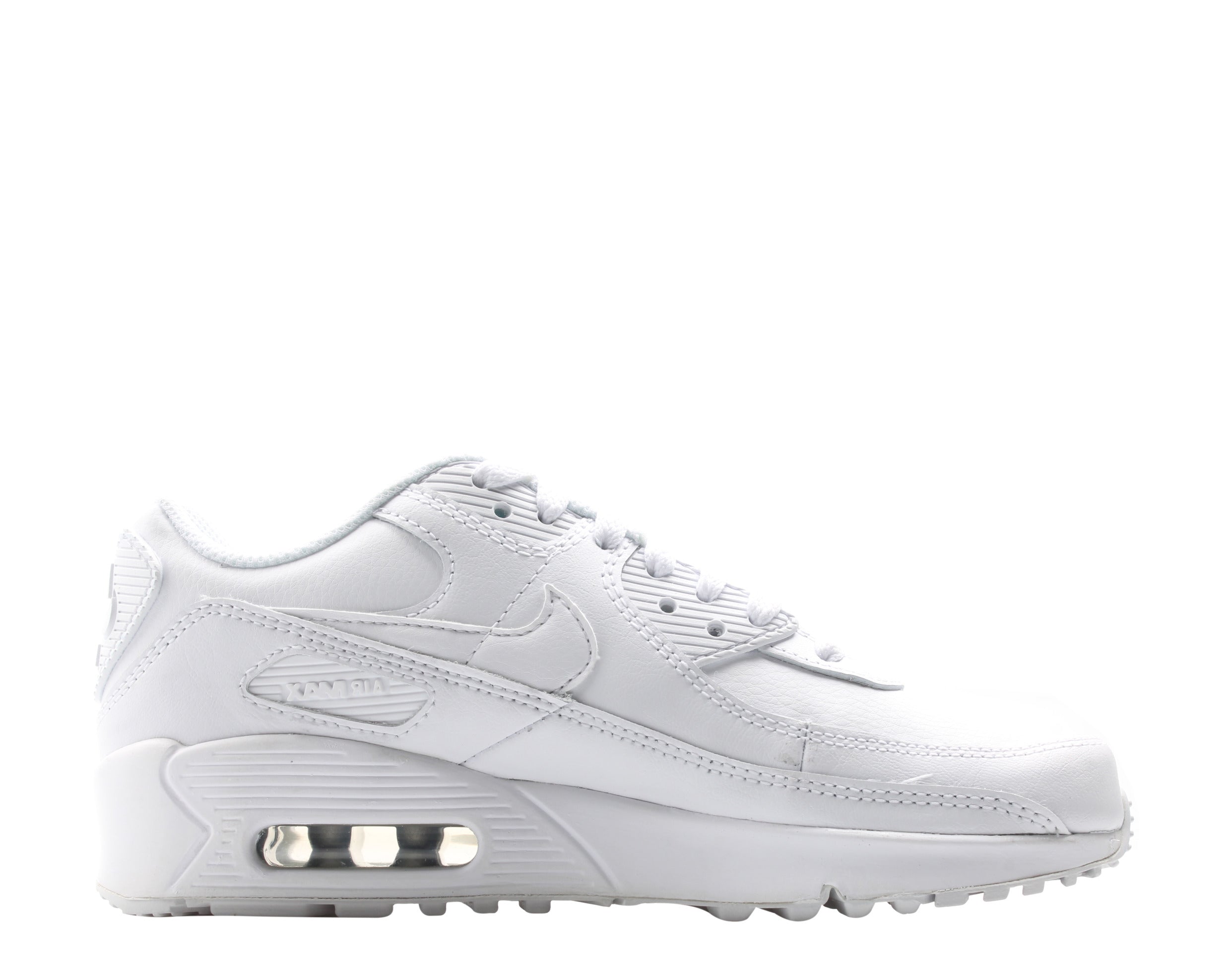 Nike Air Max 90 Leather (GS) Big Kids Running Shoes