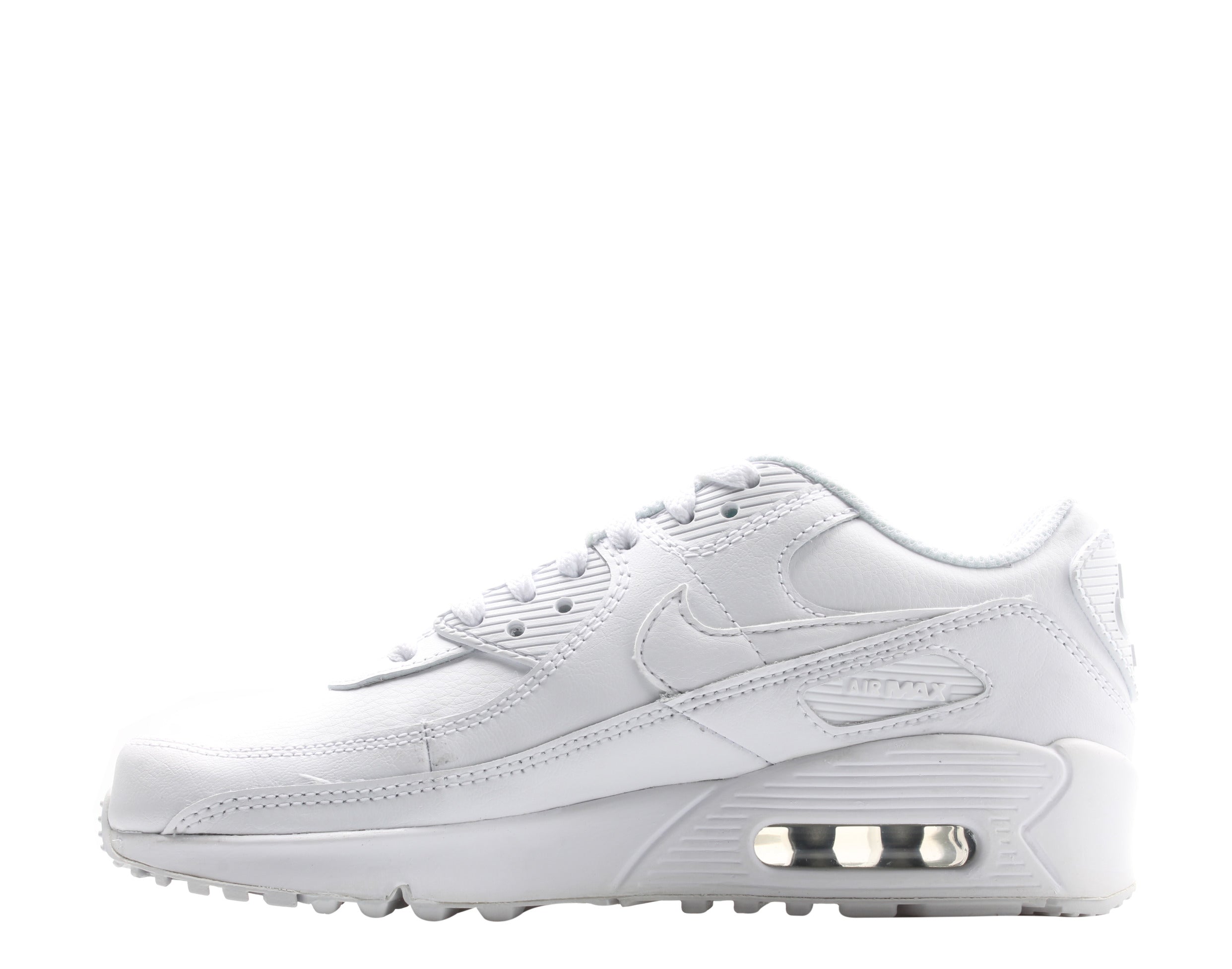 Nike Air Max 90 Leather (GS) Big Kids Running Shoes