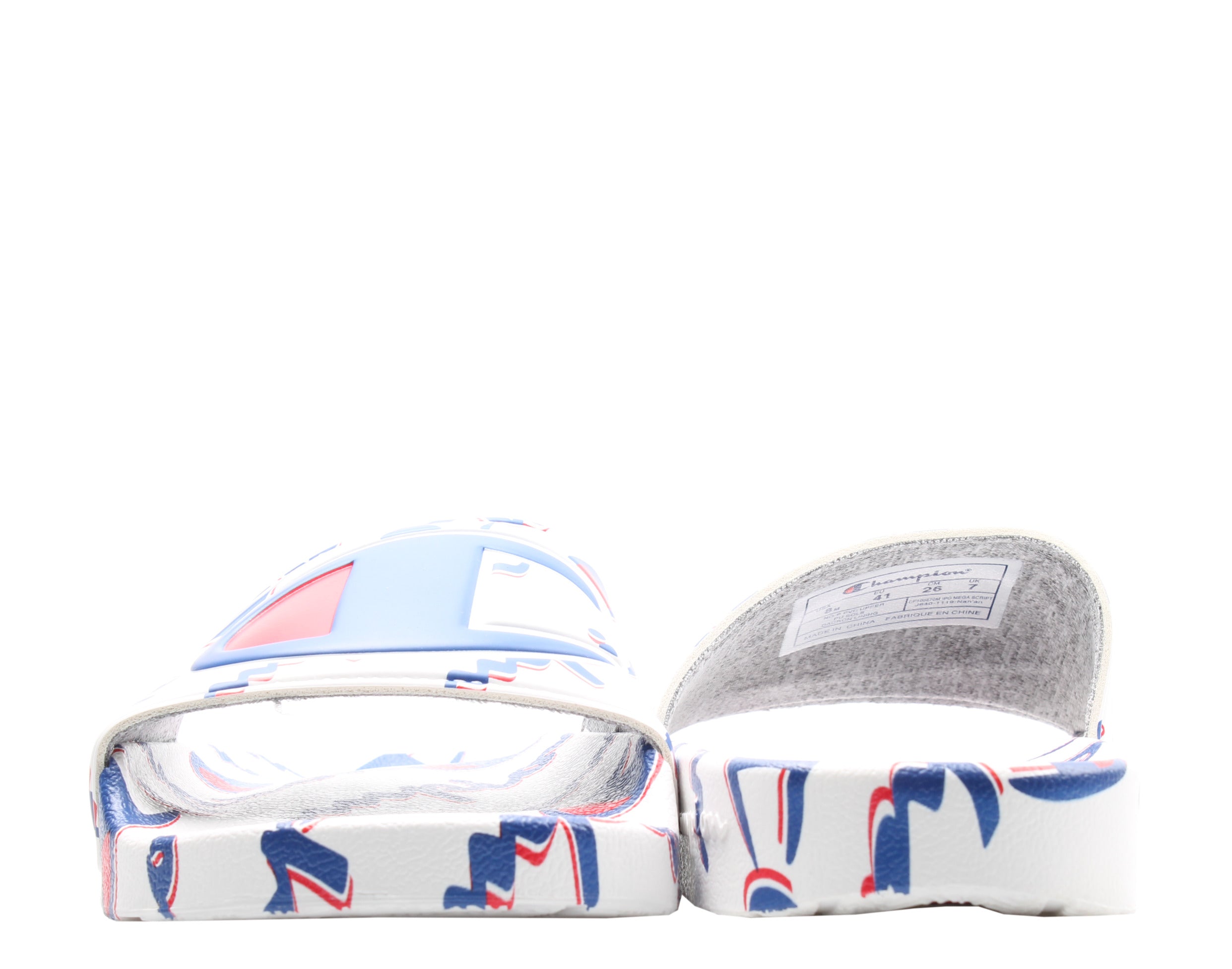 Champion Life™ IPO Mega Script Men's Slides