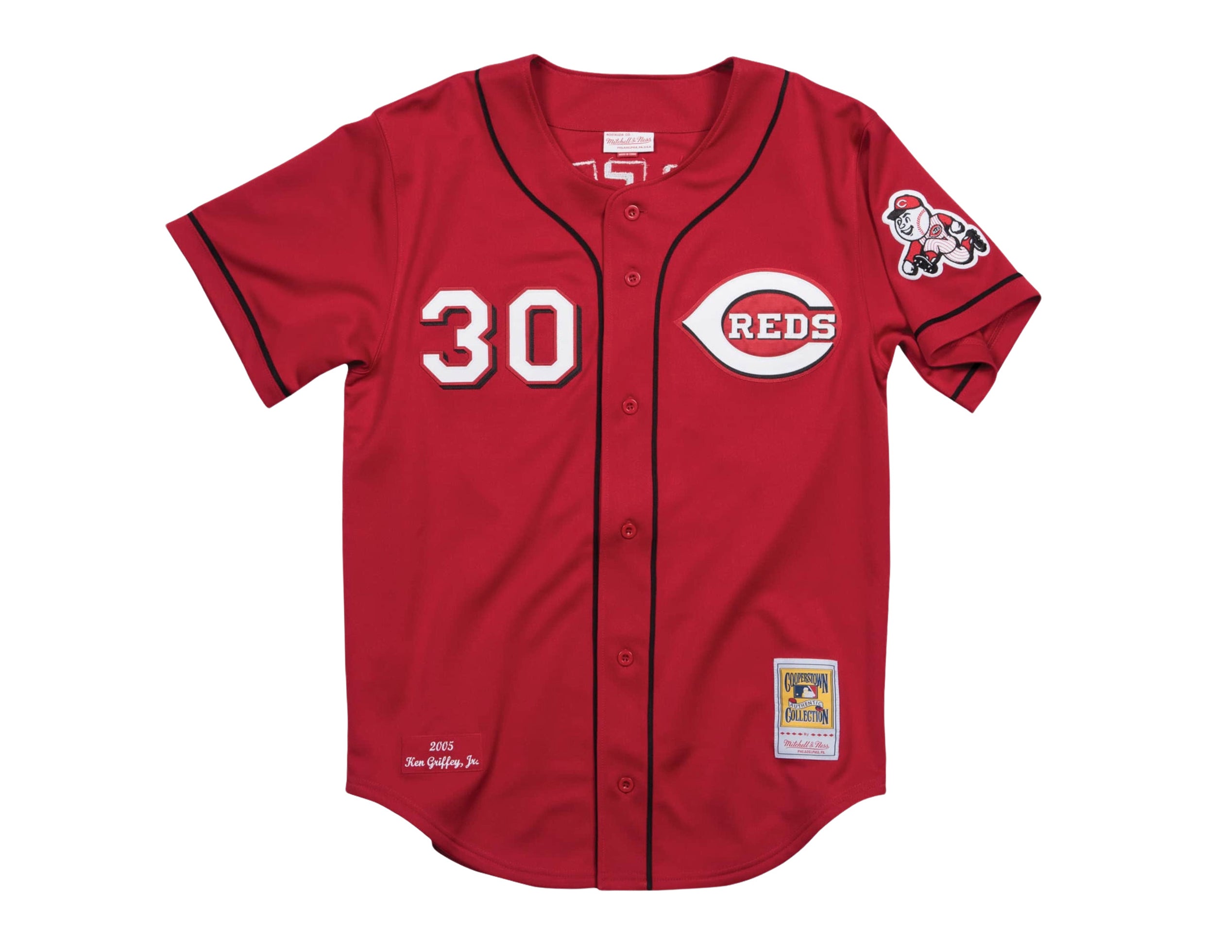 Mitchell & Ness Authentic Cincinnati Reds 2005 Ken Griffey Jr. Jersey