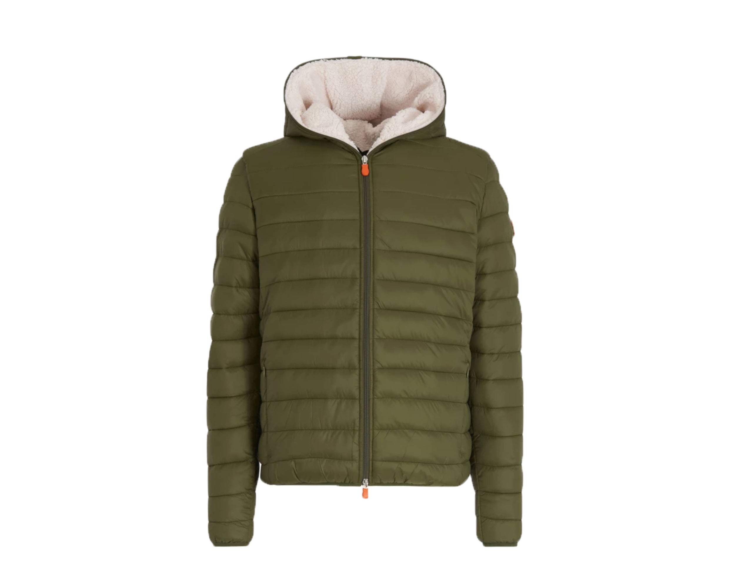 Save the Duck Giga Faux Sherpa Hooded Puffer Men's Jacket