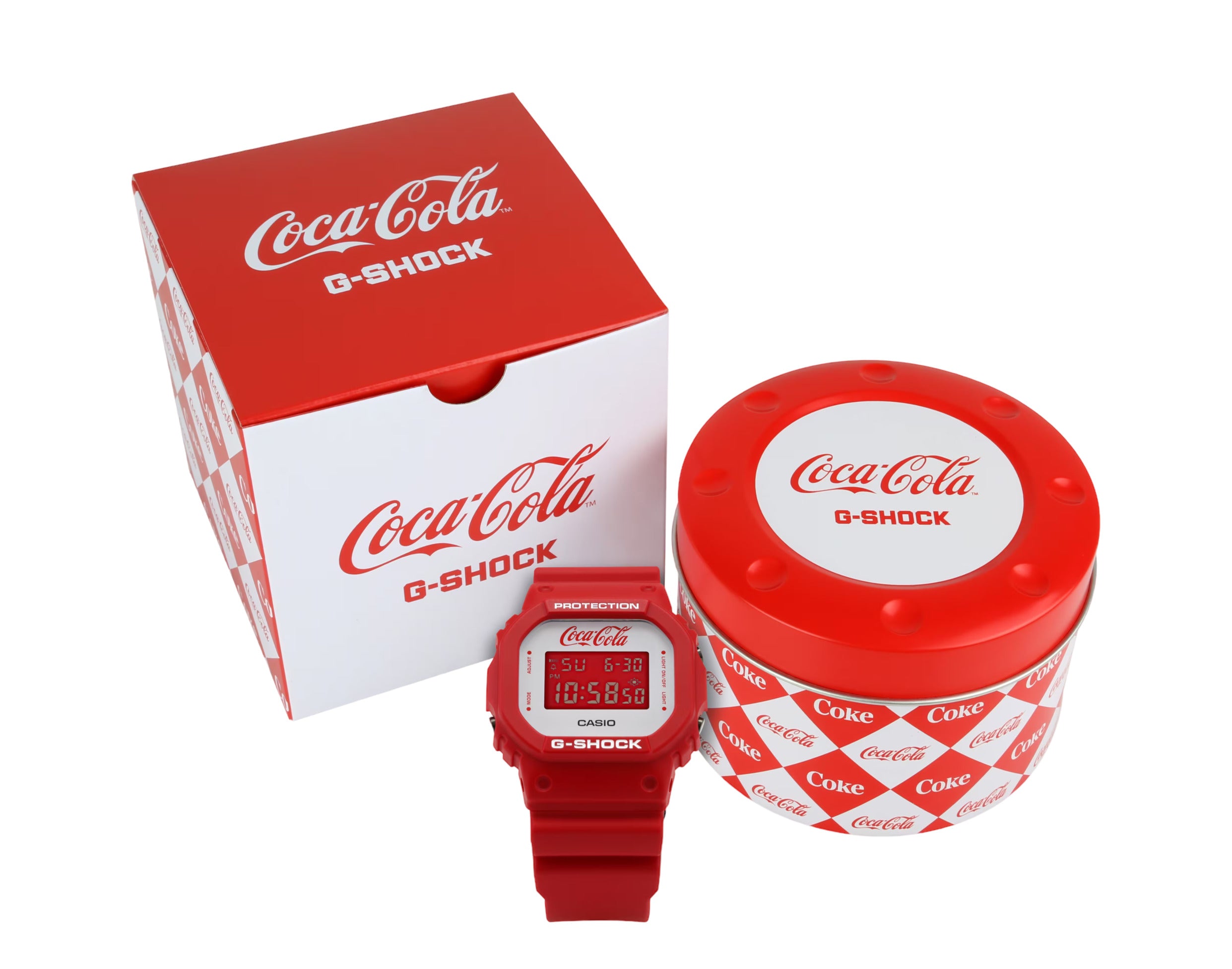 Casio G-Shock x Coca-Cola DW5600CC23 Digital Watch