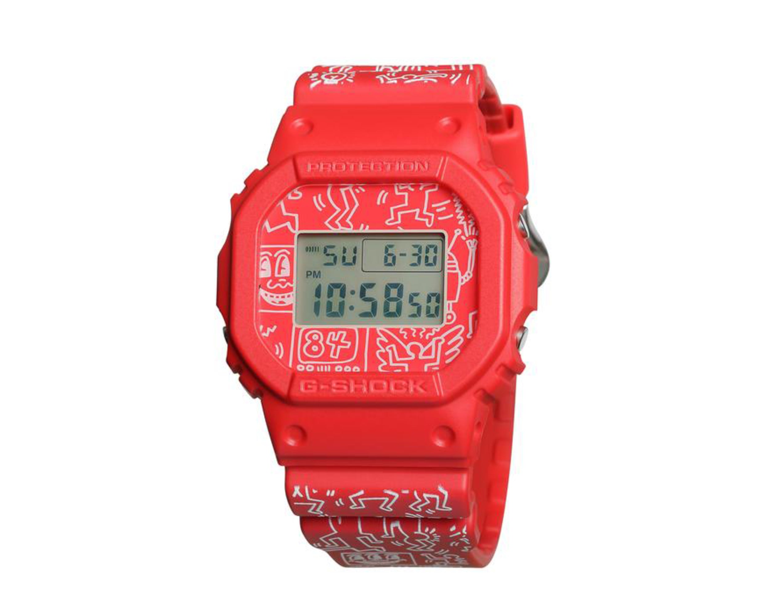 Casio G-Shock DW5600 Keith Haring x G-Shock Digital Men's Watch