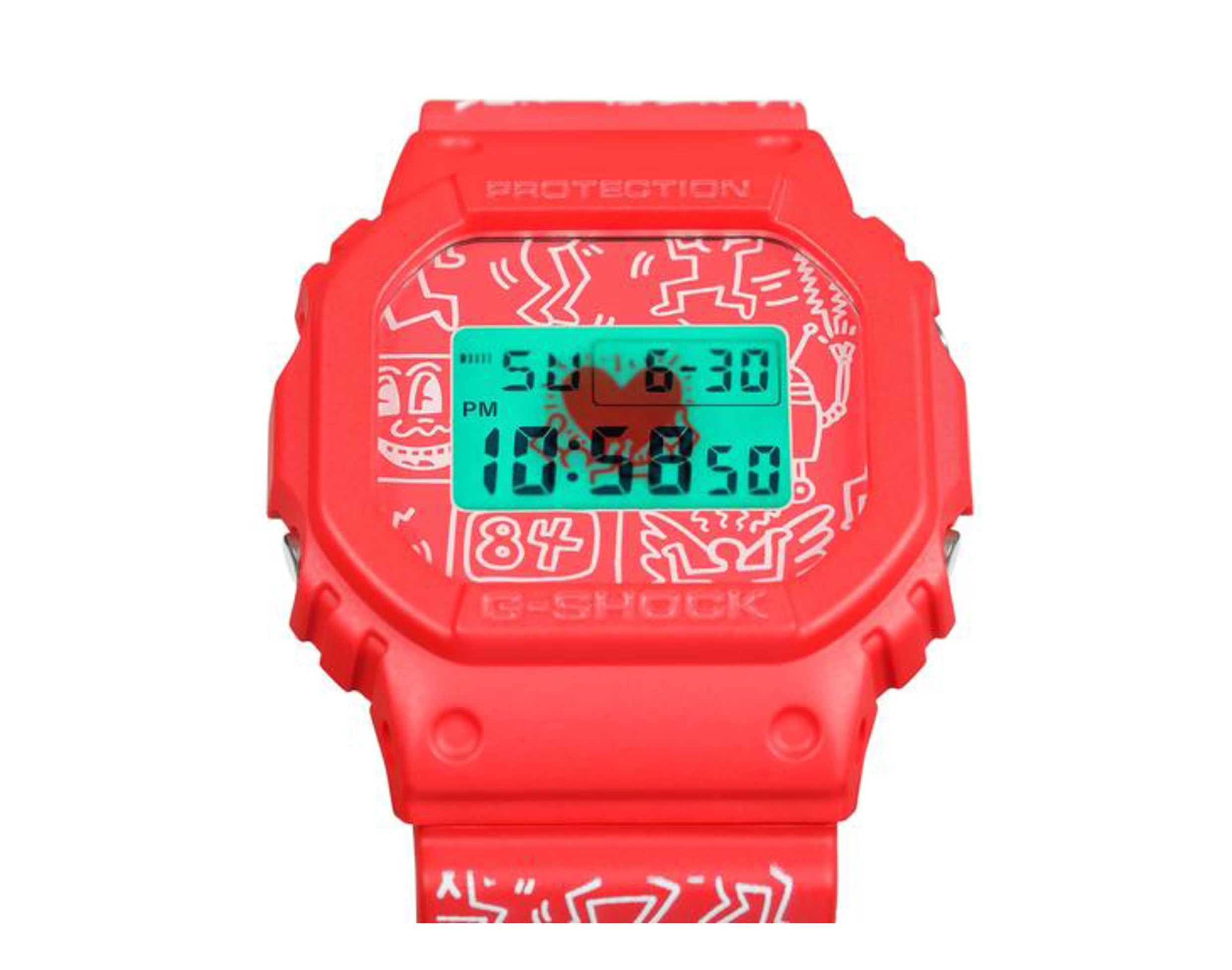 Casio G-Shock DW5600 Keith Haring x G-Shock Digital Men's Watch