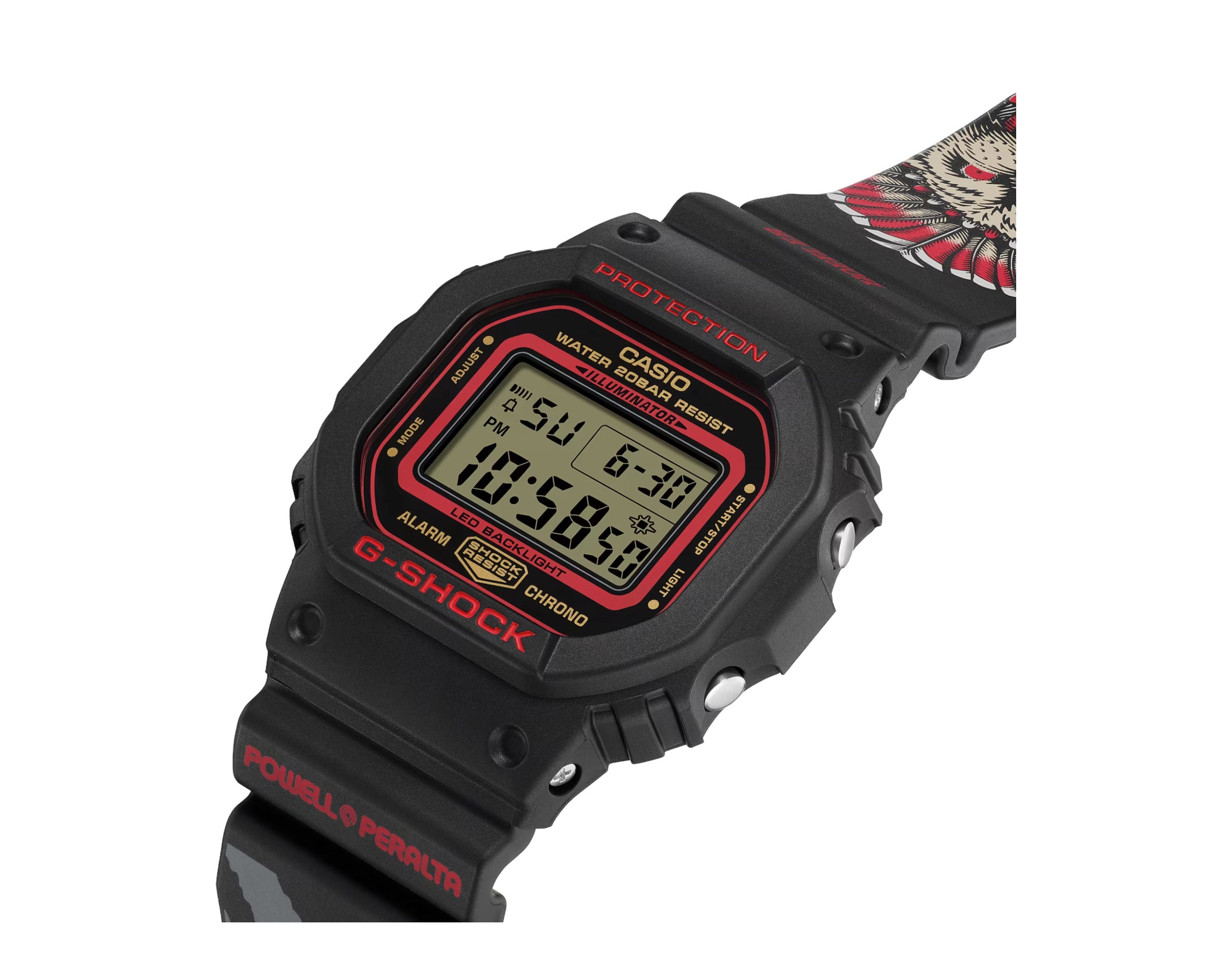 Casio G-Shock x Kelvin Hoefler x Powell Peralta DW5600KH Digital Watch