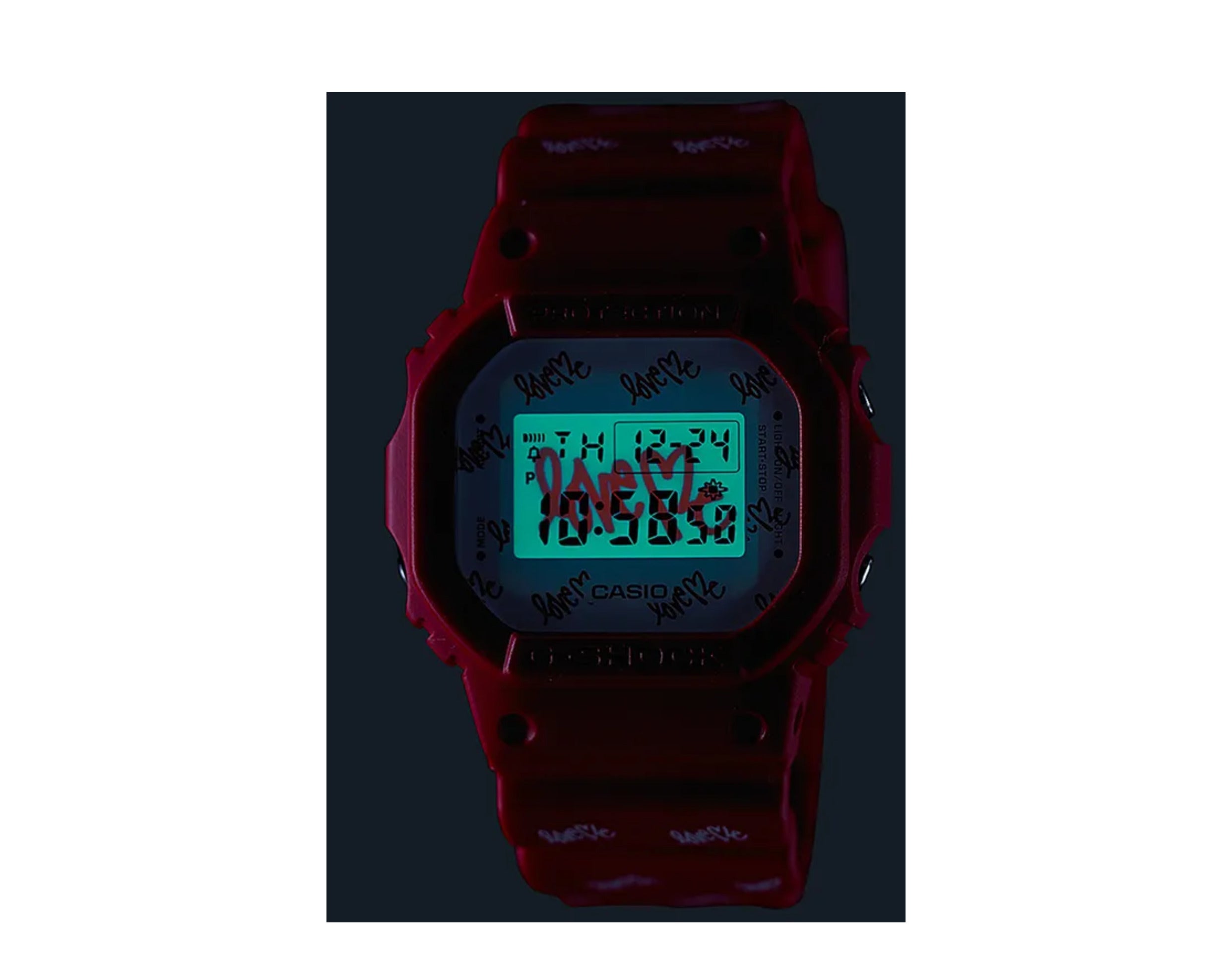 Casio G-Shock DW5600LH Curtis Kulig x G-Shock - Love Me - Digital Watch