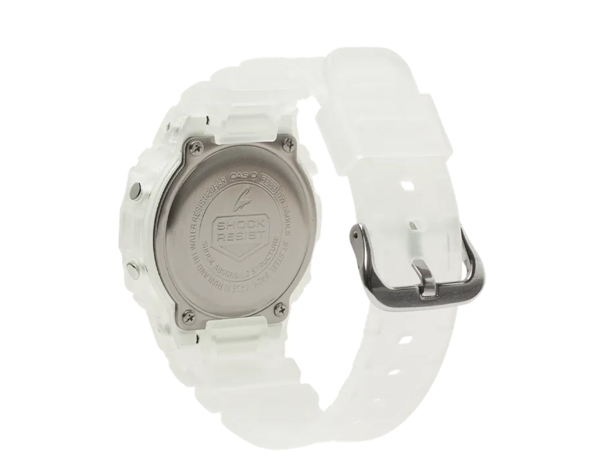 Casio G-Shock DW5600 Semi-Transparent Digital Resin Watch