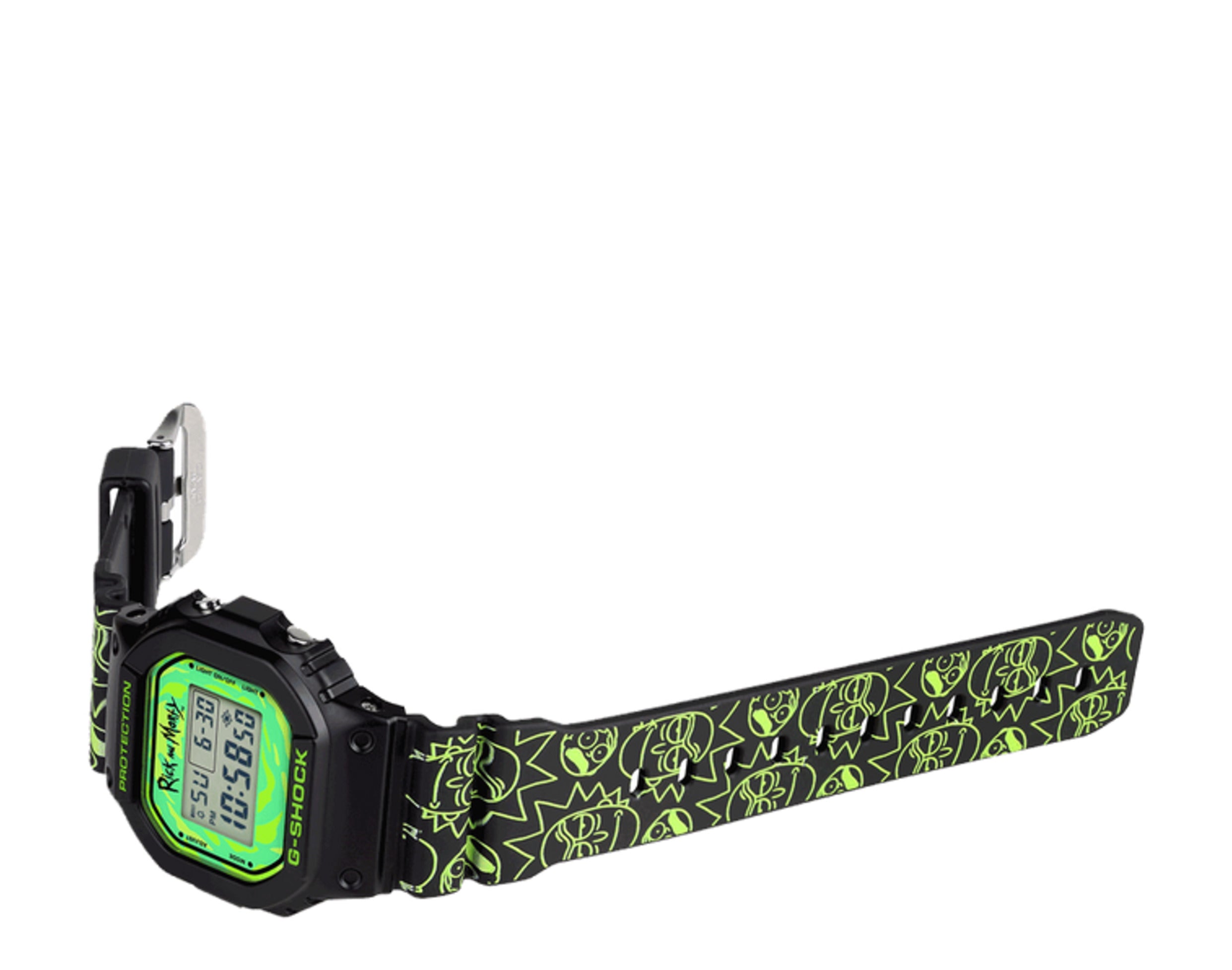 Casio G-Shock x Rick and Morty DW5600RM21 Digital Watch