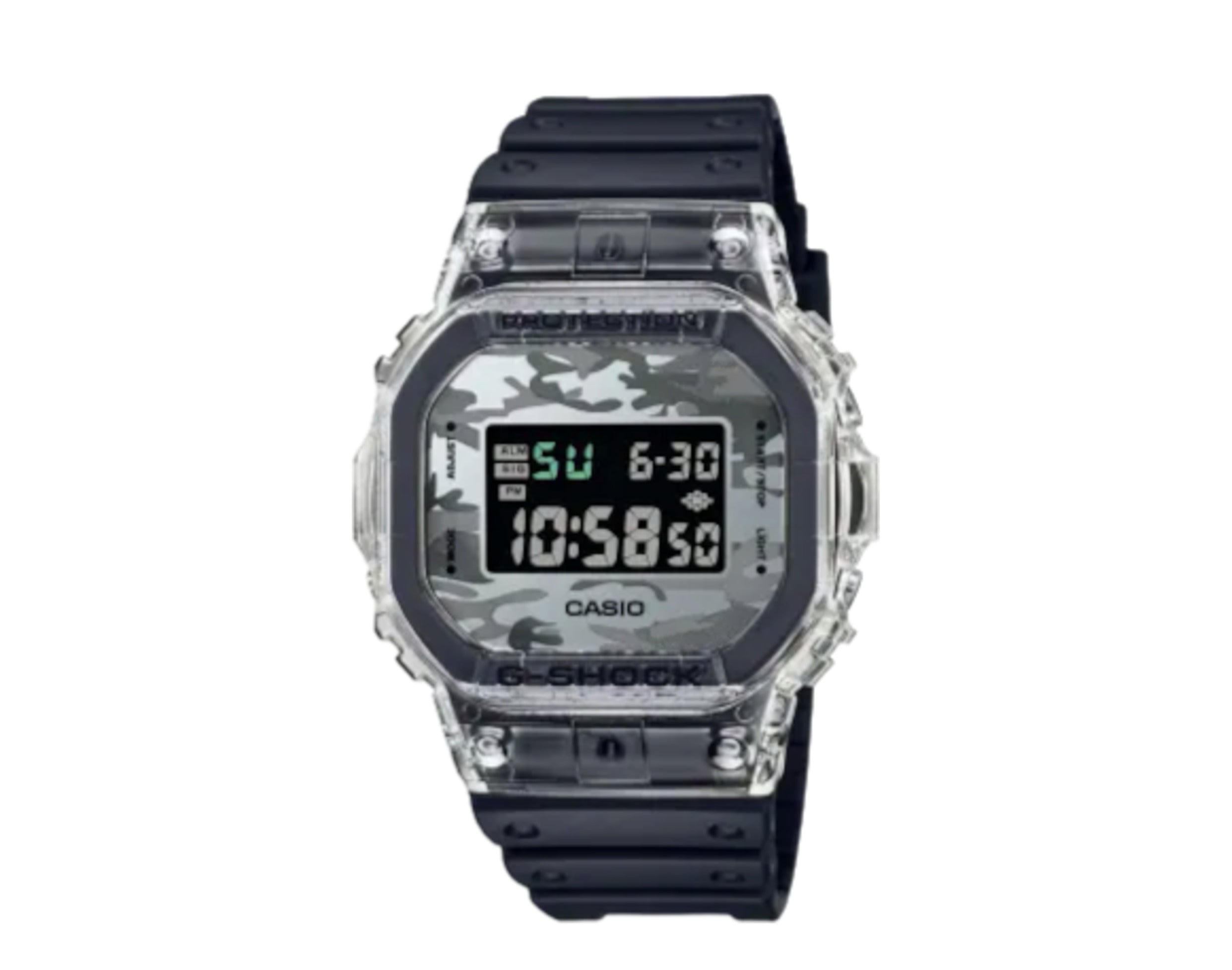 Casio G-Shock DW5600SKC Analog And Digital Resin Watch