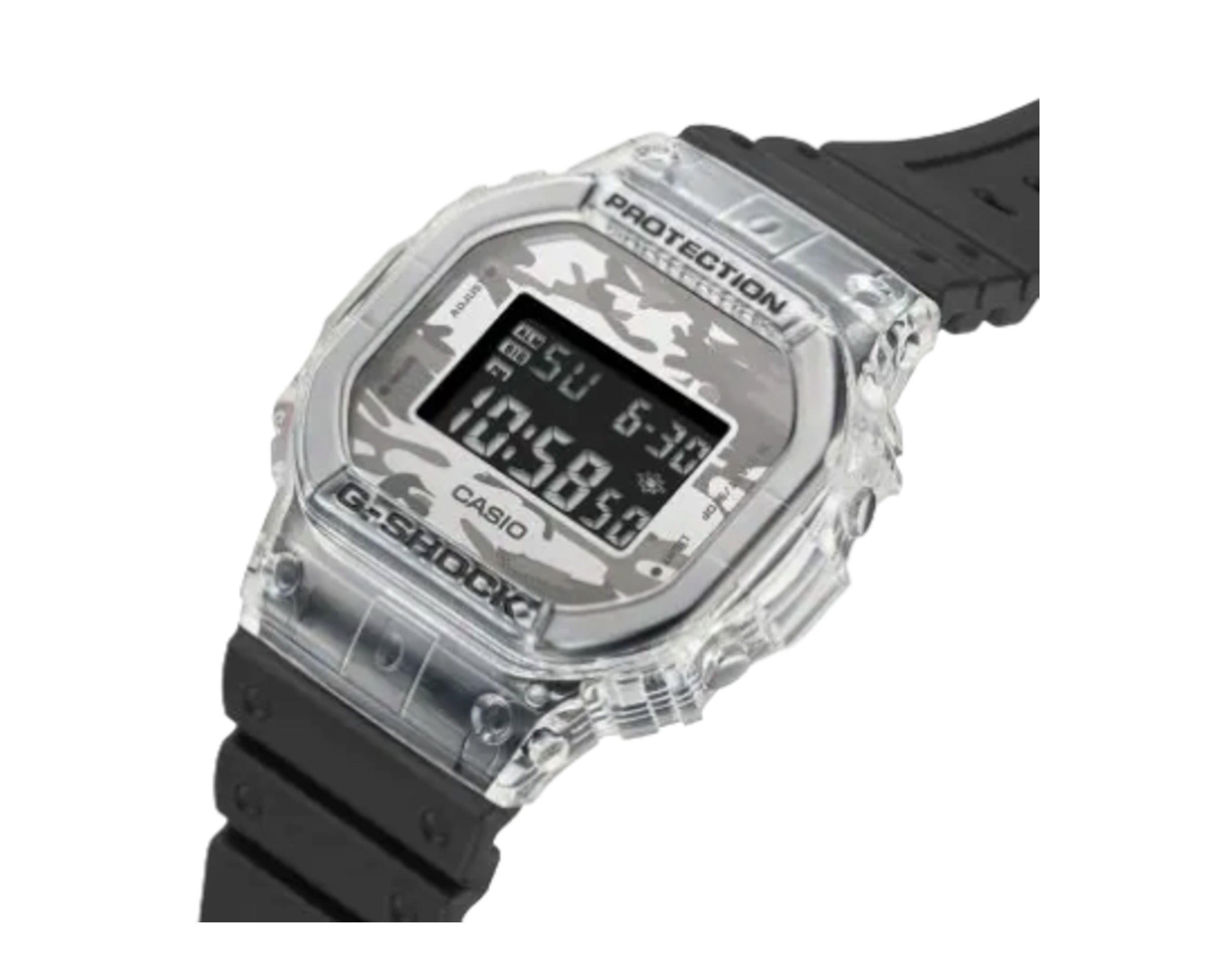 Casio G-Shock DW5600SKC Analog And Digital Resin Watch