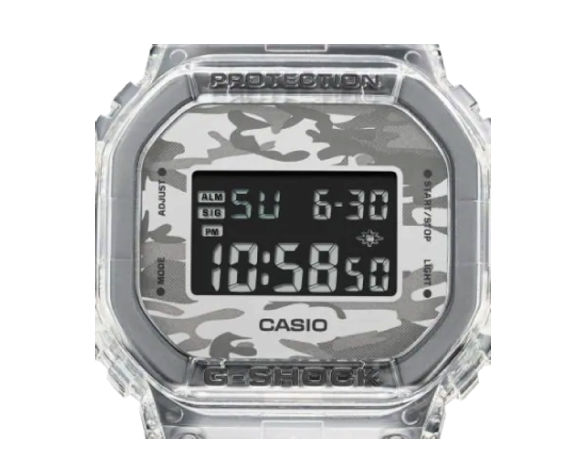 Casio G-Shock DW5600SKC Analog And Digital Resin Watch