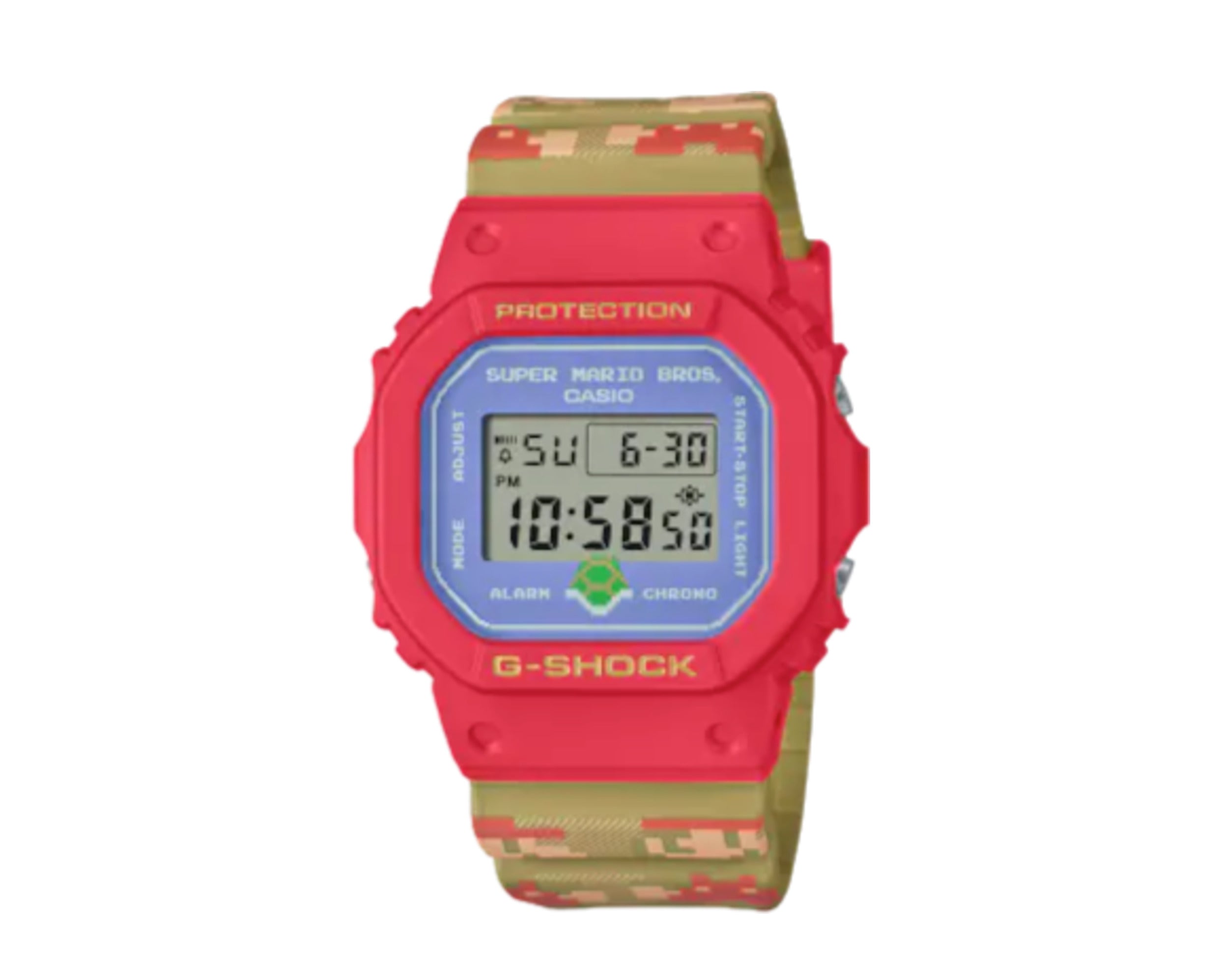 Casio G-Shock x SUPER MARIO BROS. DW5600SMB Digital Watch