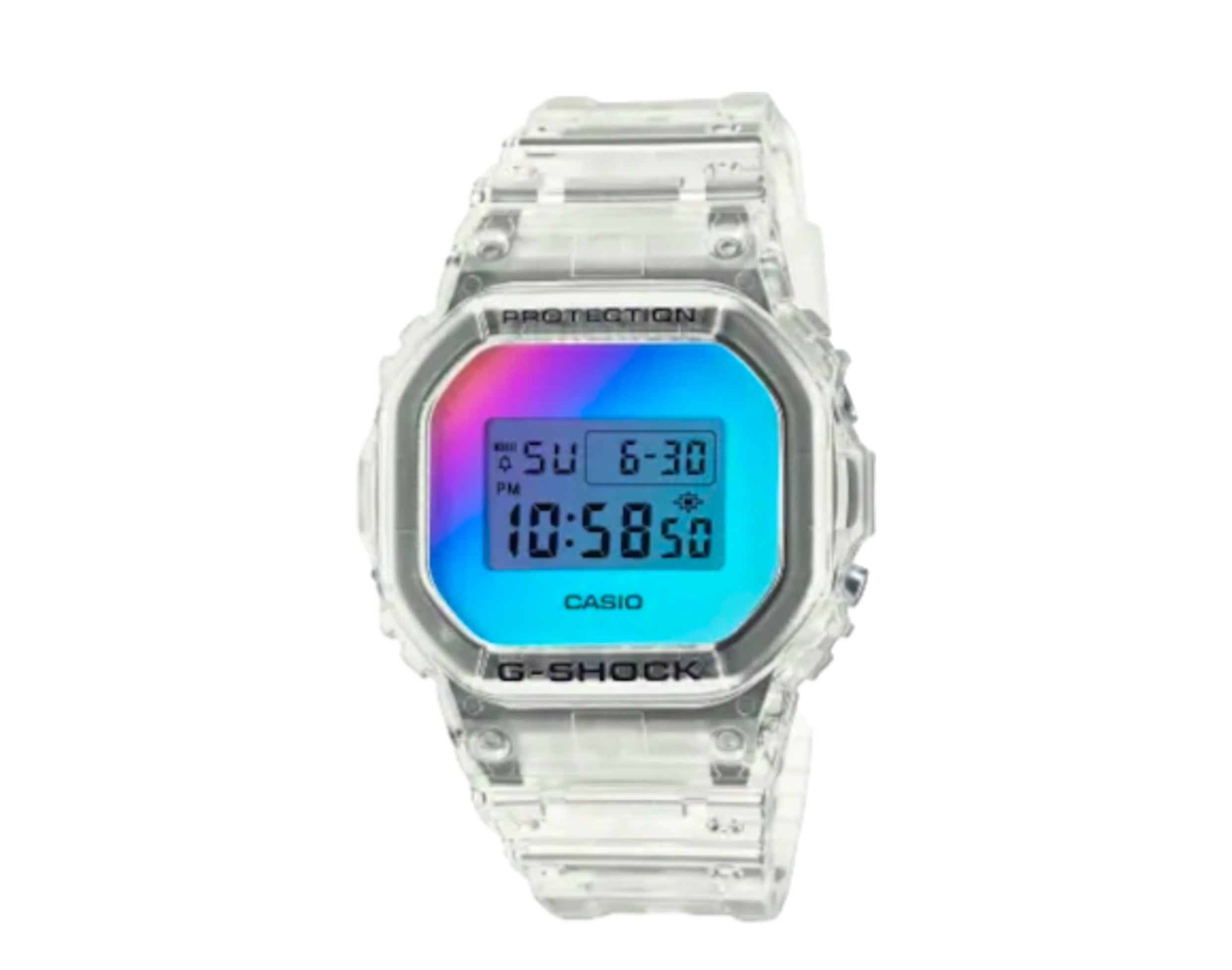 Casio G-Shock DW5600SRS Iridescent Color Pack Digital Resin Watch