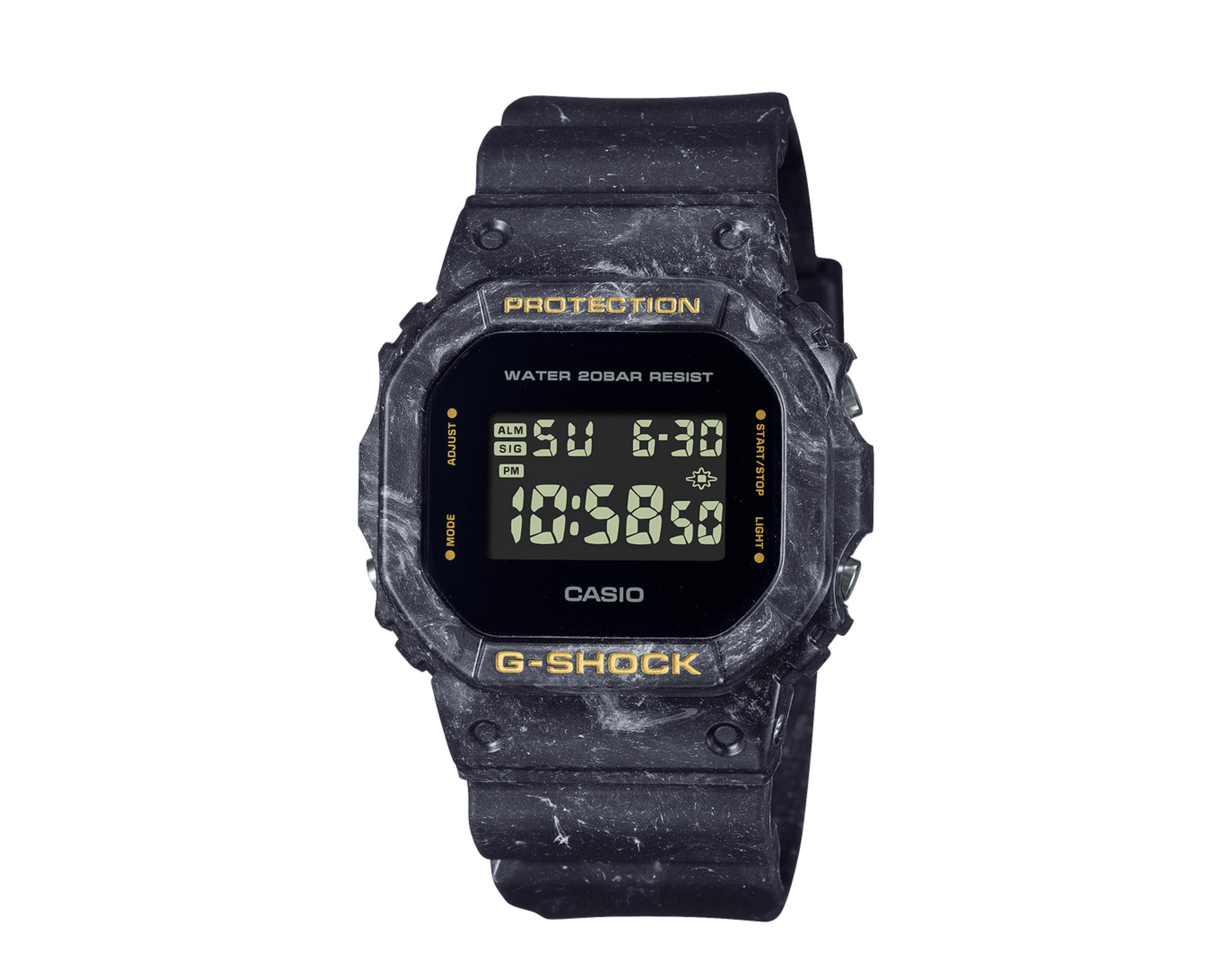 Casio G-Shock DW5600WS Digital Smokey Sea Resin Watch